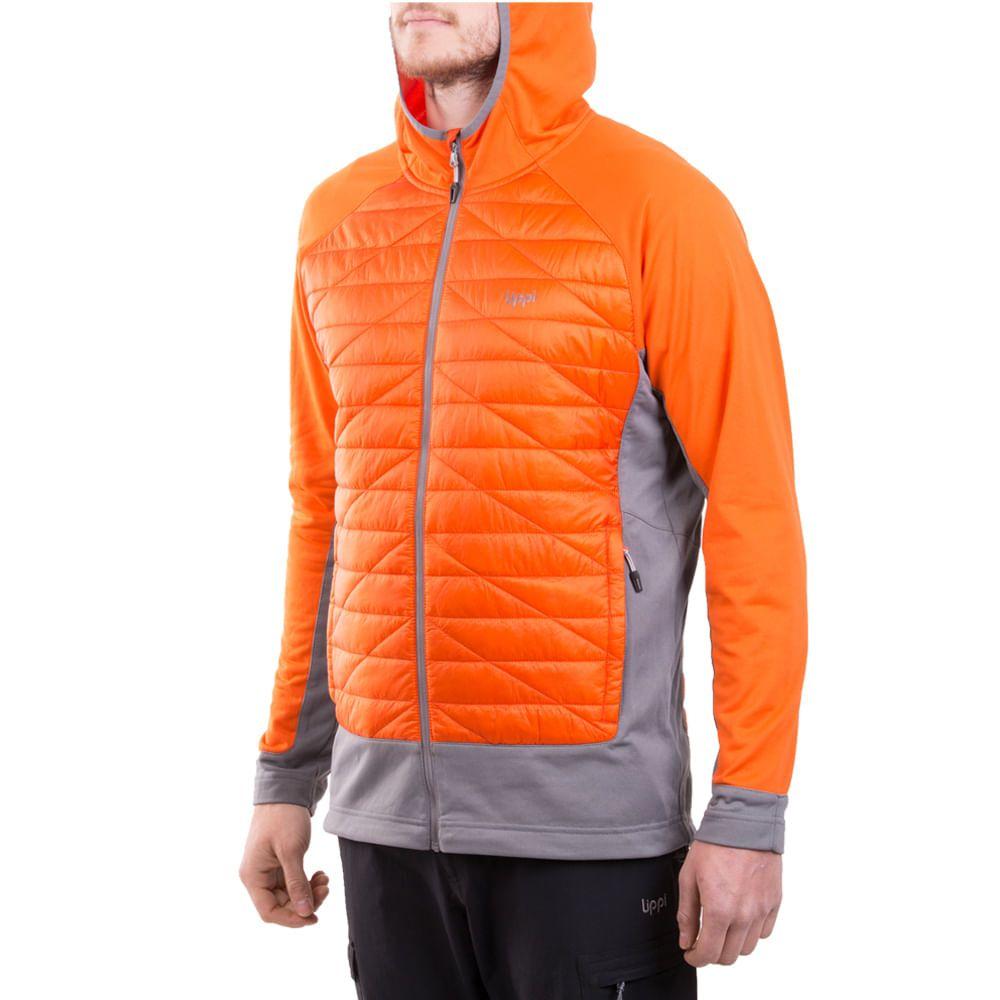 Chaqueta Hombre Steam-Pro Light Hoody Jacket Verde Manzana / Petroleo Lippi-1