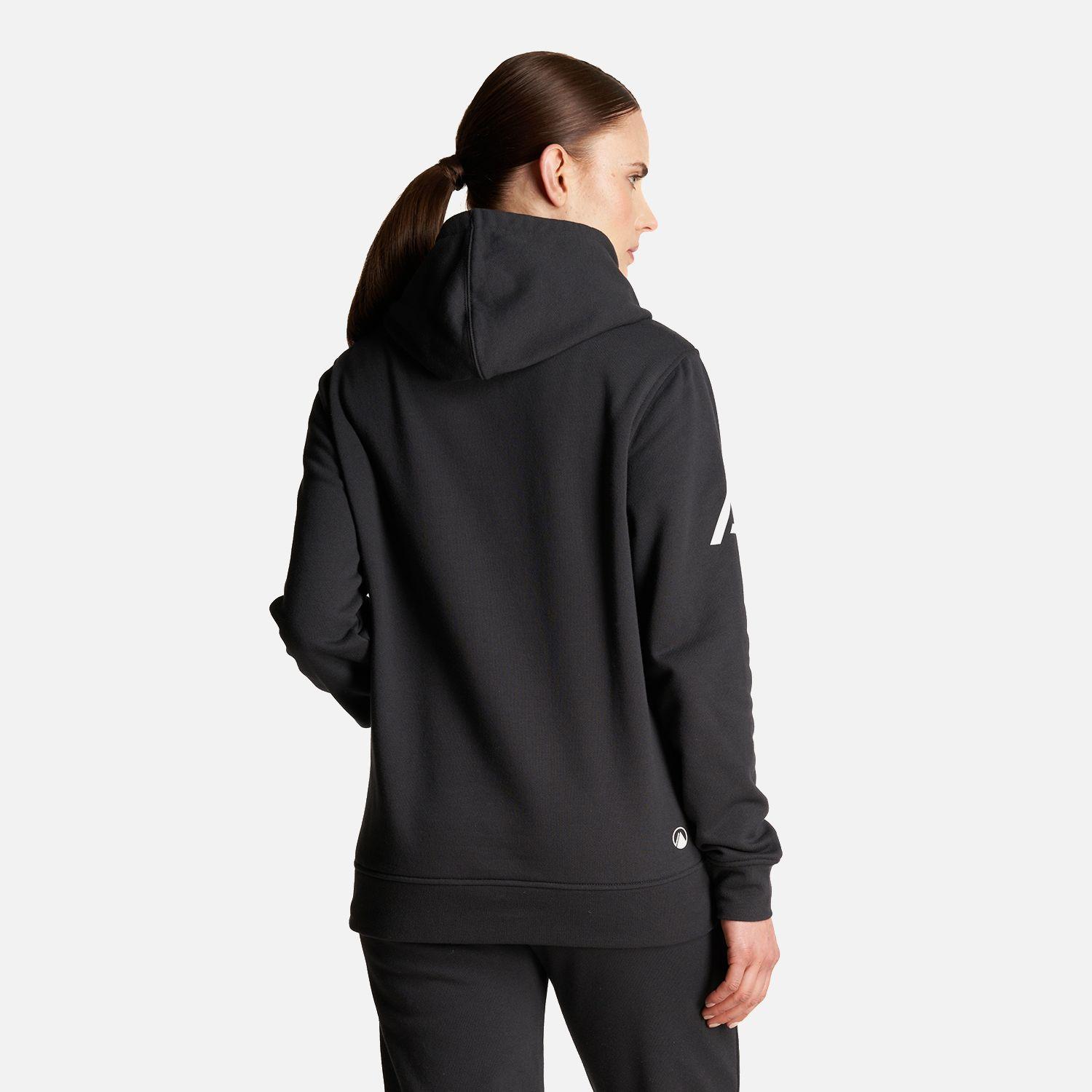 Poleron Mujer Insigne Vulcano Hoody Sweatshirt Negro Lippi-4