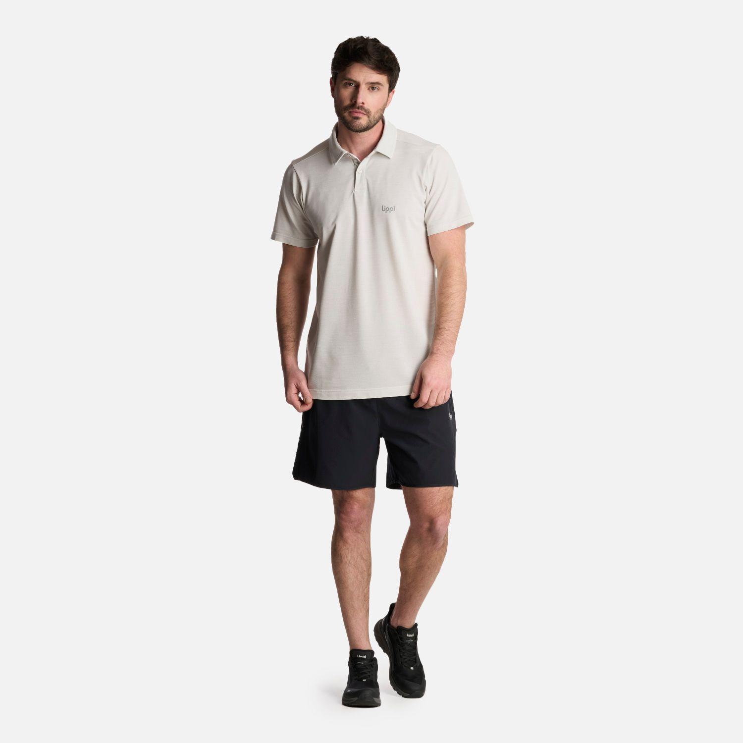 Polera Hombre B-Classic Seamless Polo Blanco Lippi-4