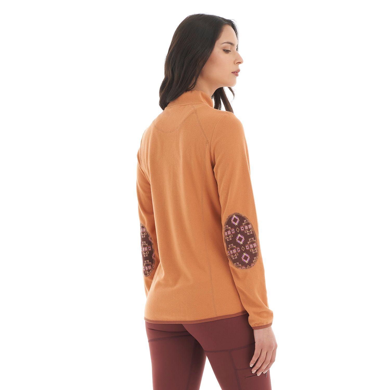 Poleron Mujer Taina Damasco Haka Honu V22-4