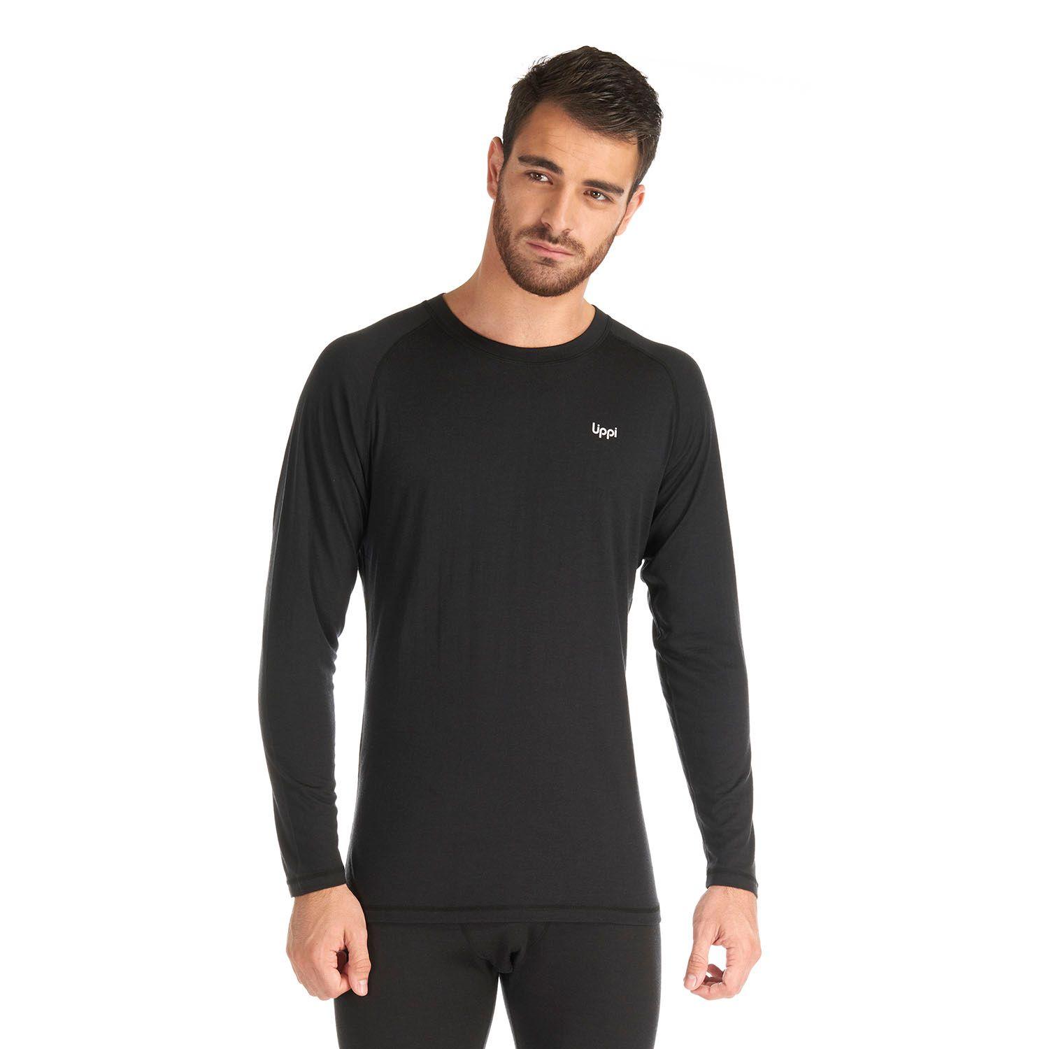 Primera Capa Hombre Skintec 3000 Top Negro Lippi I20-1