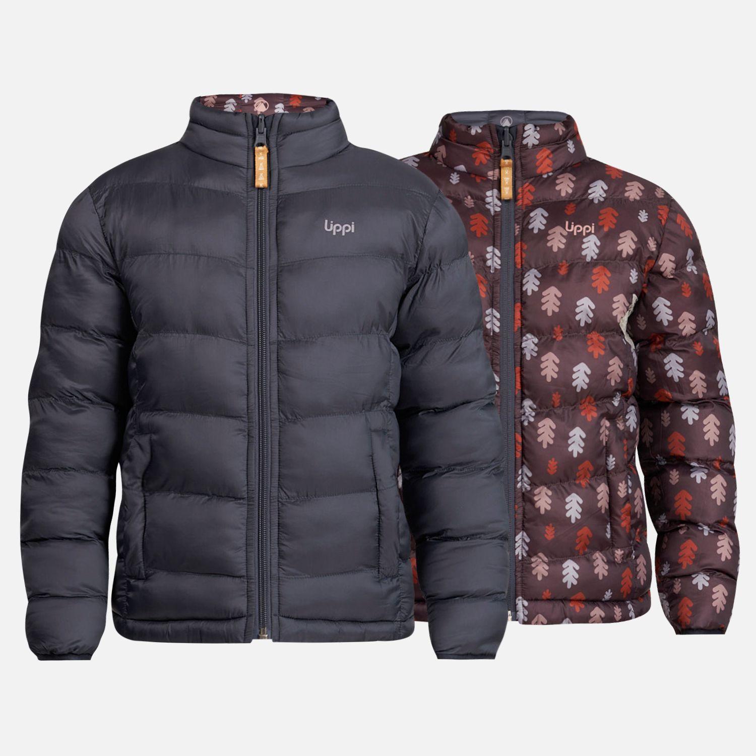 Chaqueta Niña Bewarm Steam-Pro Jacket Azul Marino/Print Burdeo Lippi-0