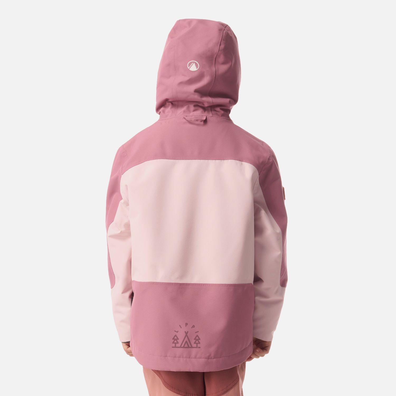 Chaqueta Niña Andes B-Dry Hoody Jacket Rosa Claro Lippi I26-2