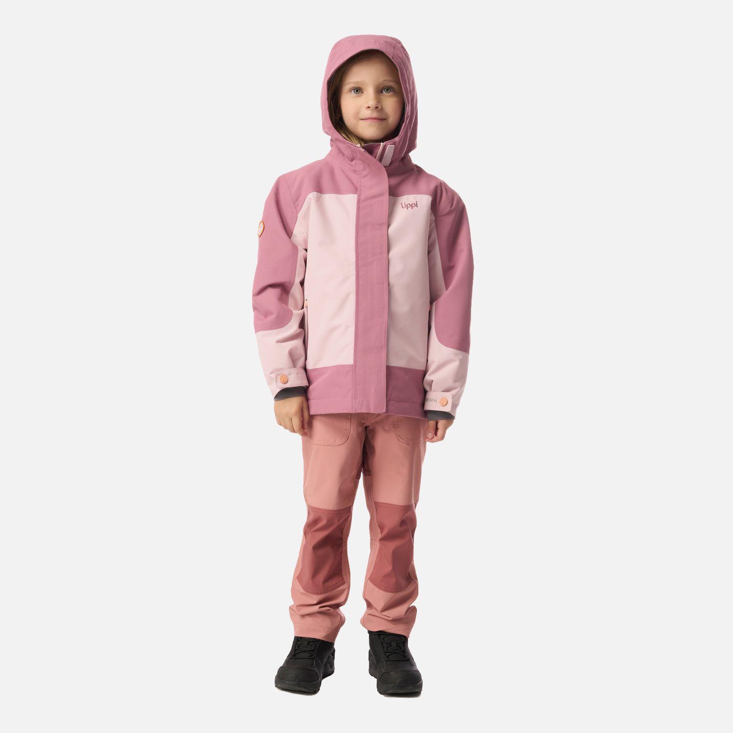 Chaqueta Niña Andes B-Dry Hoody Jacket Rosa Claro Lippi I26-6