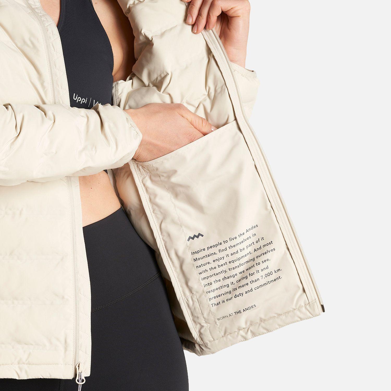 Chaqueta Mujer Snowmas Steam Pro Jacket Crema Lippi-7