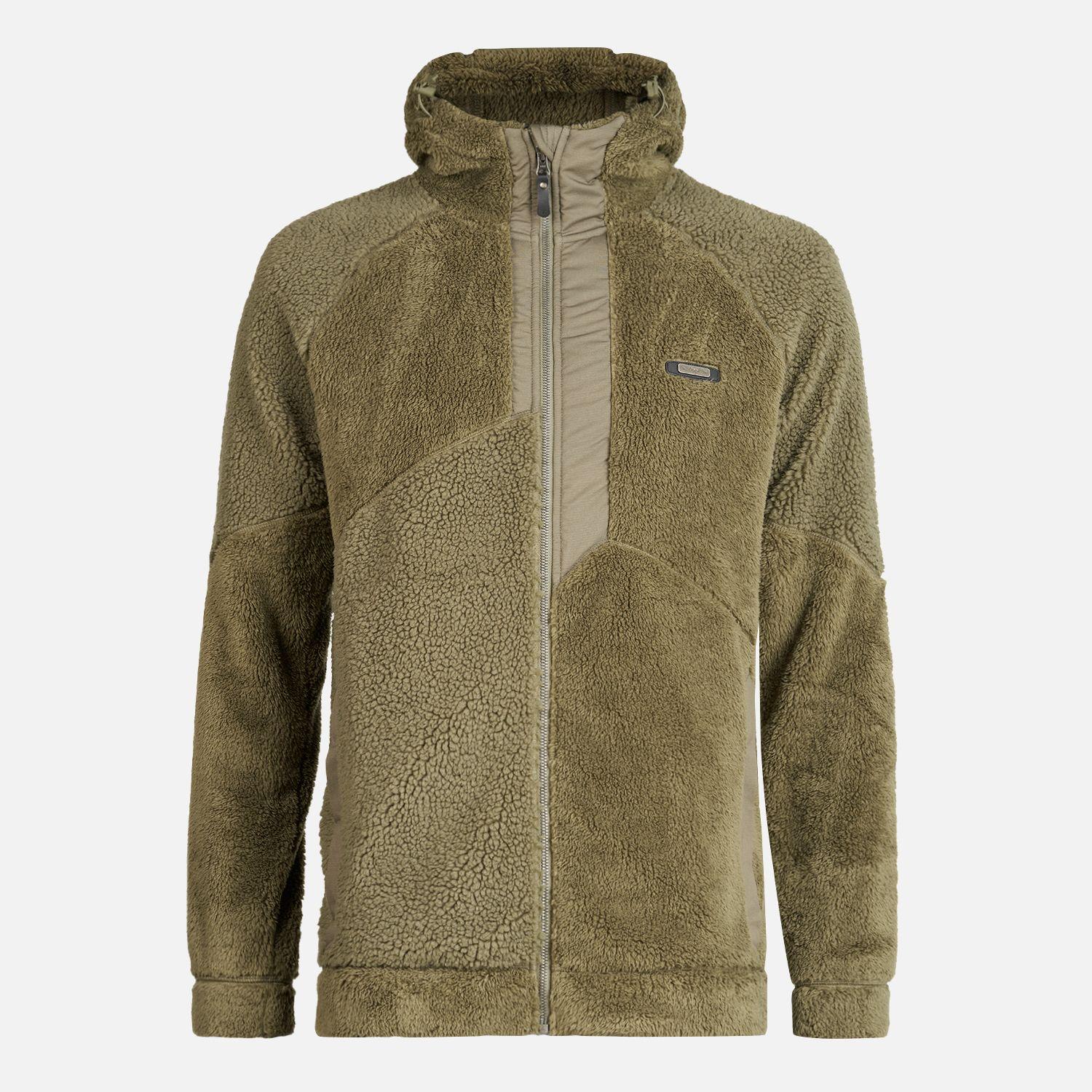 Chaqueta Hombre Bear Shaggy-Pro Hoody Jacket Verde Militar Lippi-0