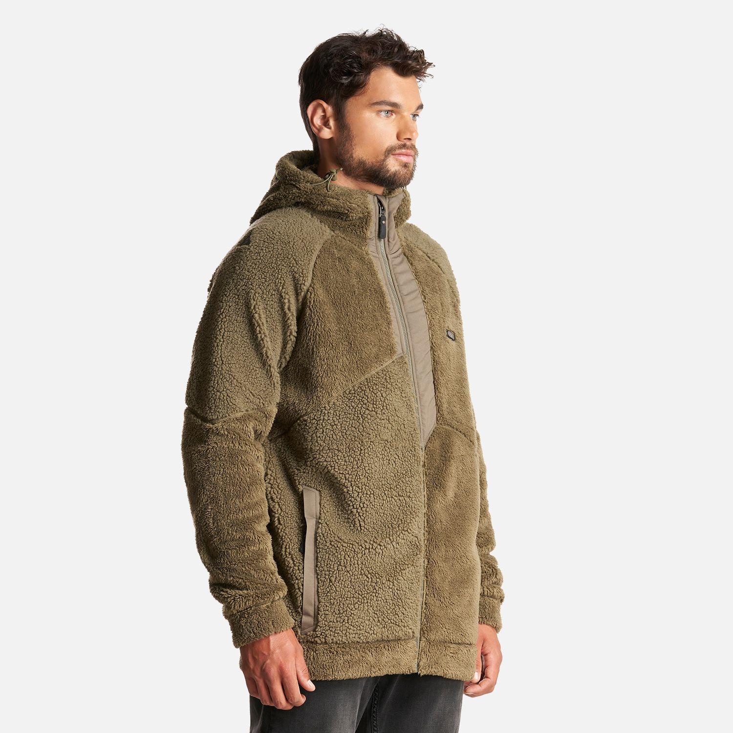 Chaqueta Hombre Bear Shaggy-Pro Hoody Jacket Verde Militar Lippi-2