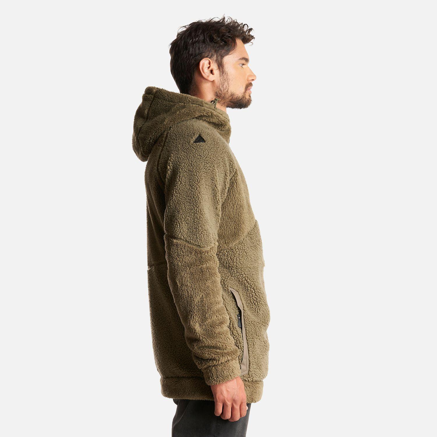 Chaqueta Hombre Bear Shaggy-Pro Hoody Jacket Verde Militar Lippi-3