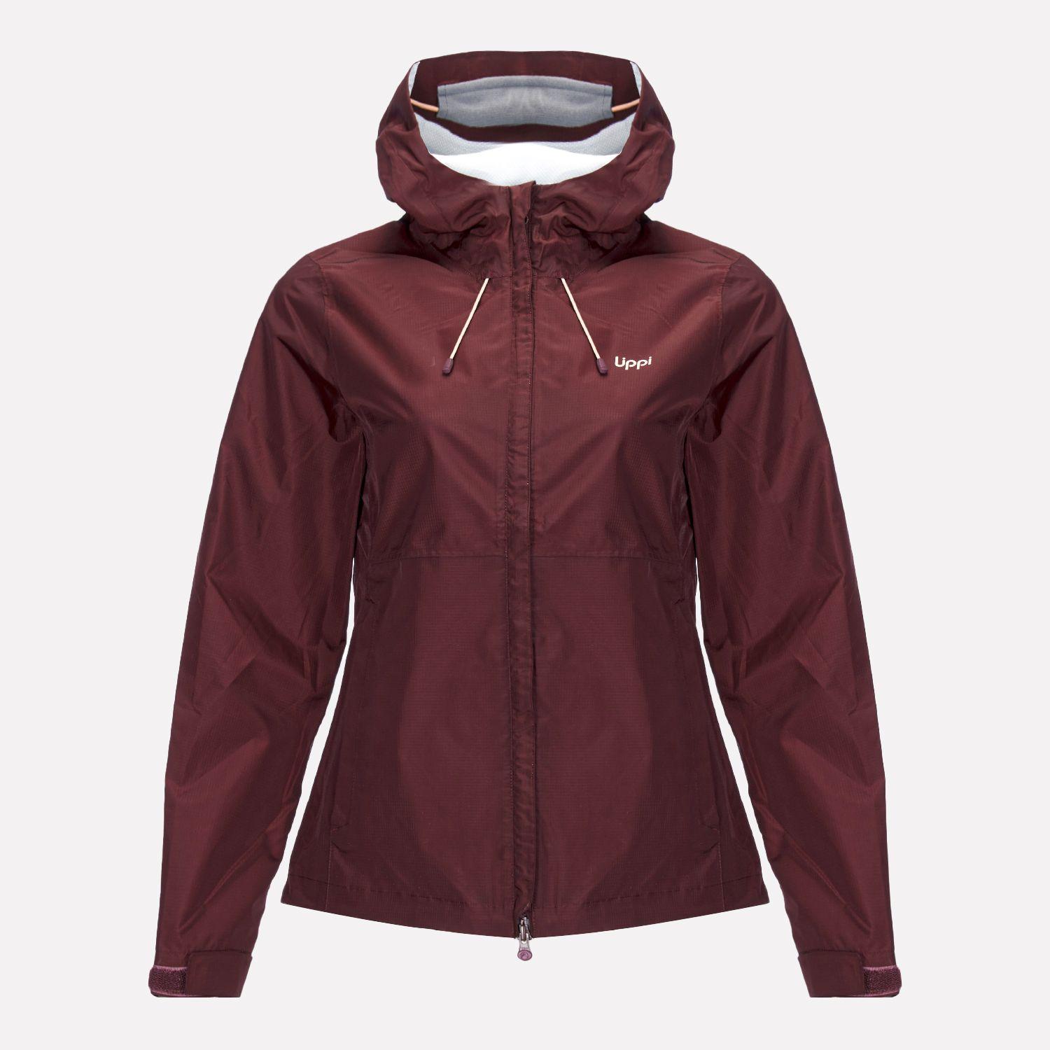 Chaqueta Mujer Shield B-Dry Hoody Jacket Burdeo Lippi-0