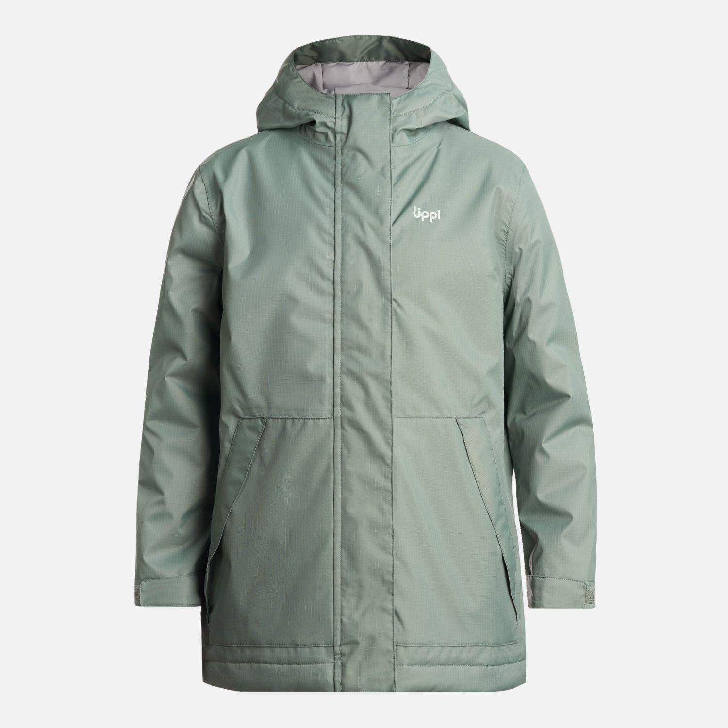 Chaqueta Niño Cold Place B-Dry Hoody Jacket Verde Musgo Lippi-0