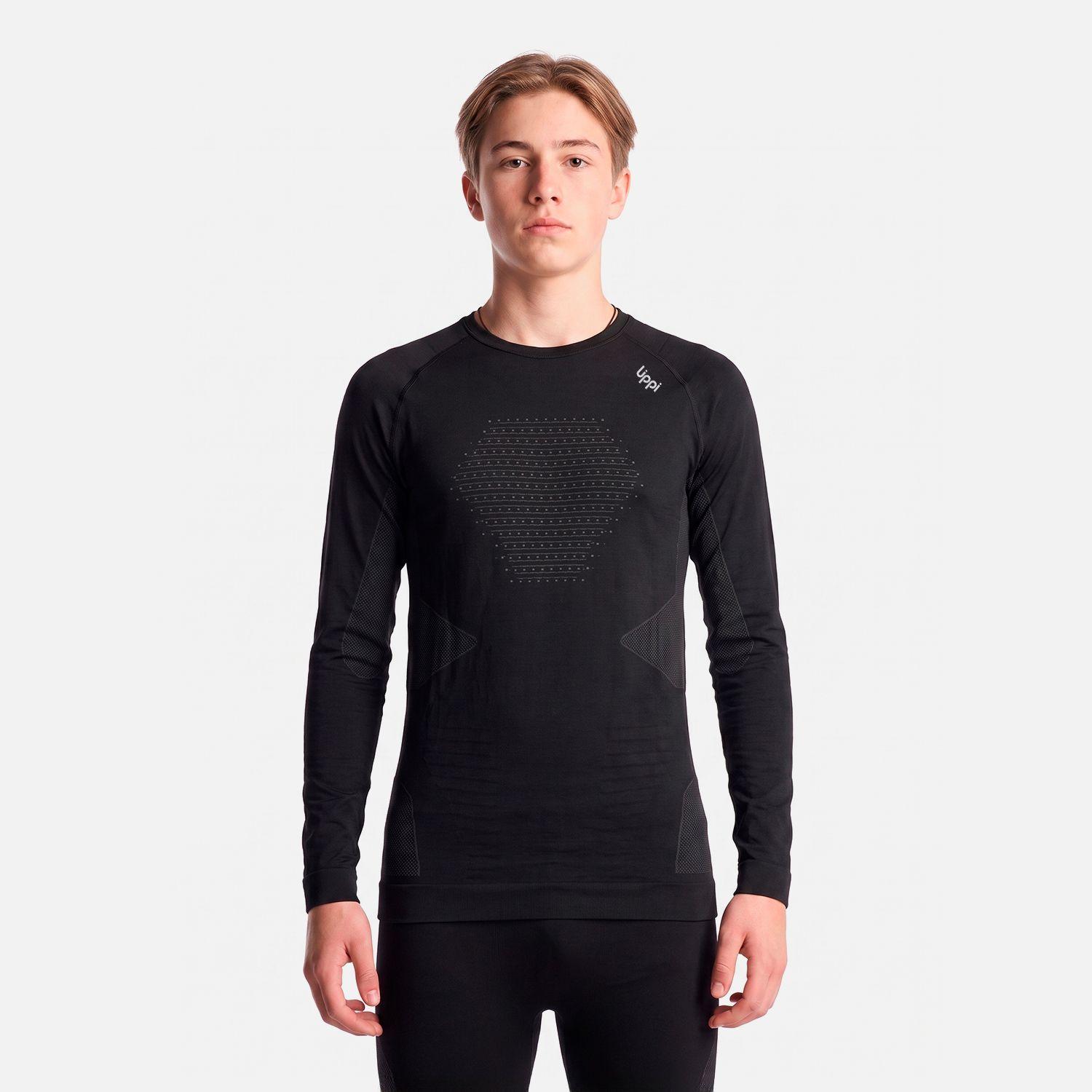 Primera Capa Teen Boy Skintec 2000 Seamless Top Negro Lippi I26-0
