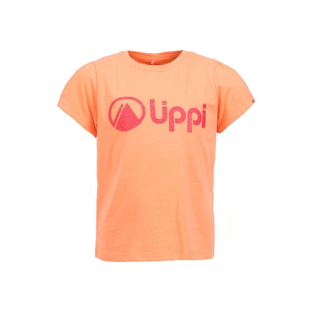 Polera Niña Logo Lippi UV-Stop T-Shirt Damasco Lippi-0