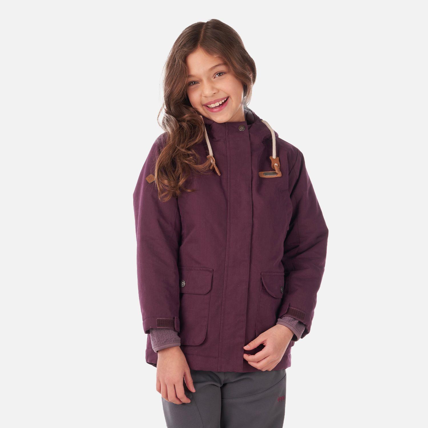 Chaqueta Niña Peumo Canvas Hoody Jacket Vino Lippi-1