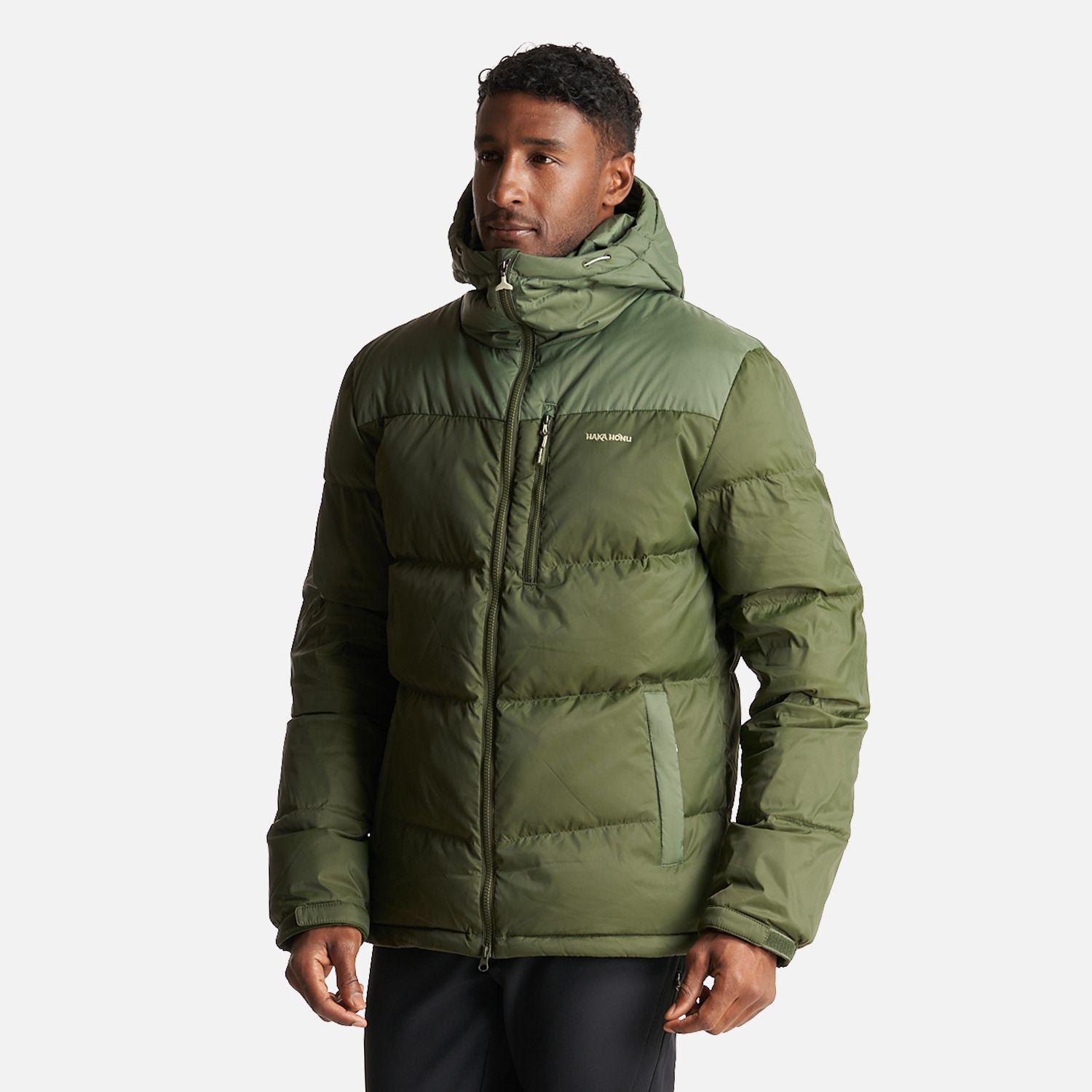 Chaqueta Hombre Campo Base Verde Militar Haka Honu-2