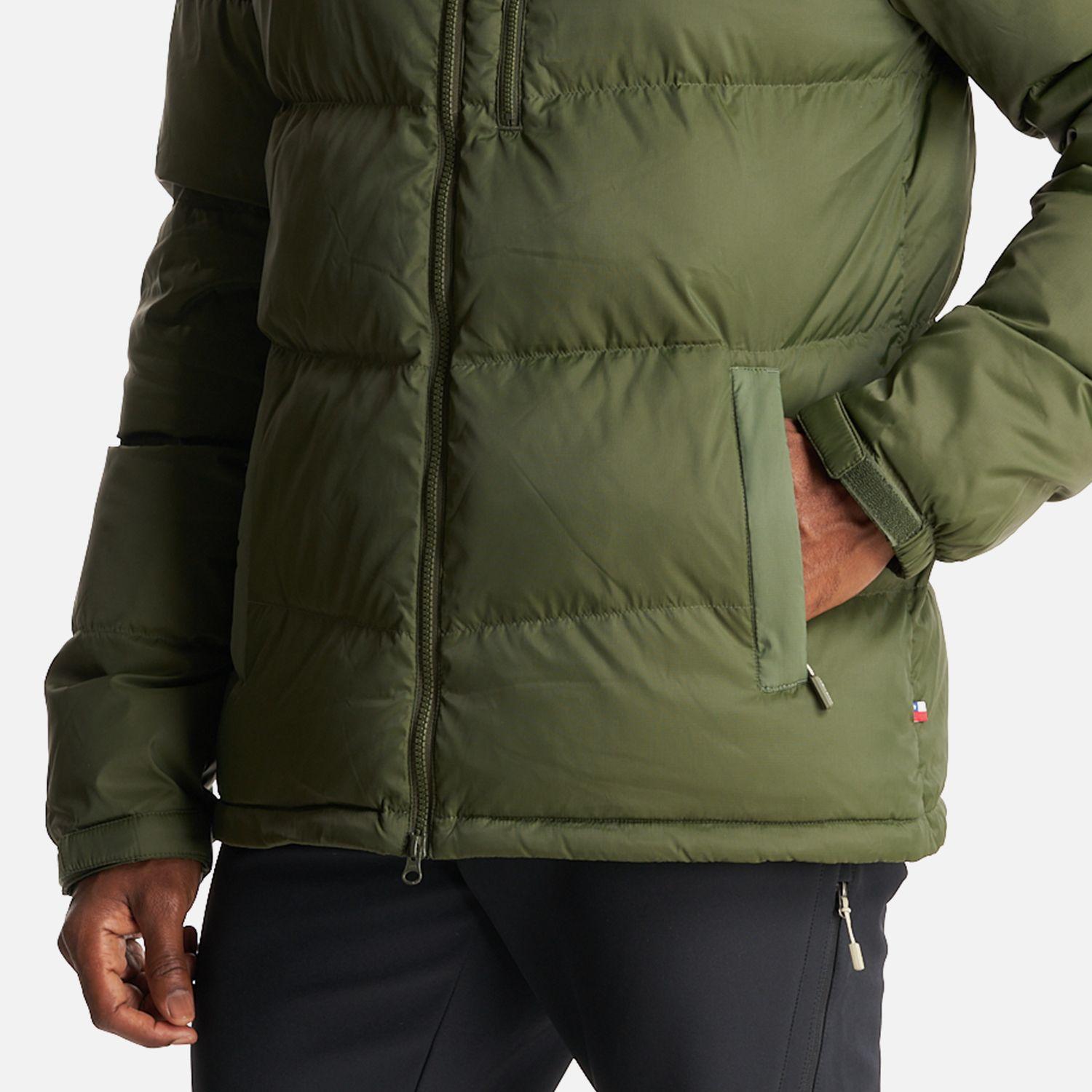 Chaqueta Hombre Campo Base Verde Militar Haka Honu-6