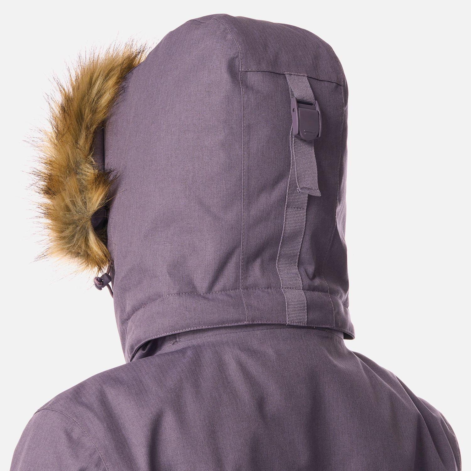 Chaqueta Mujer Roble B-Dry Hoody Jacket Violeta Melange Lippi I26-8