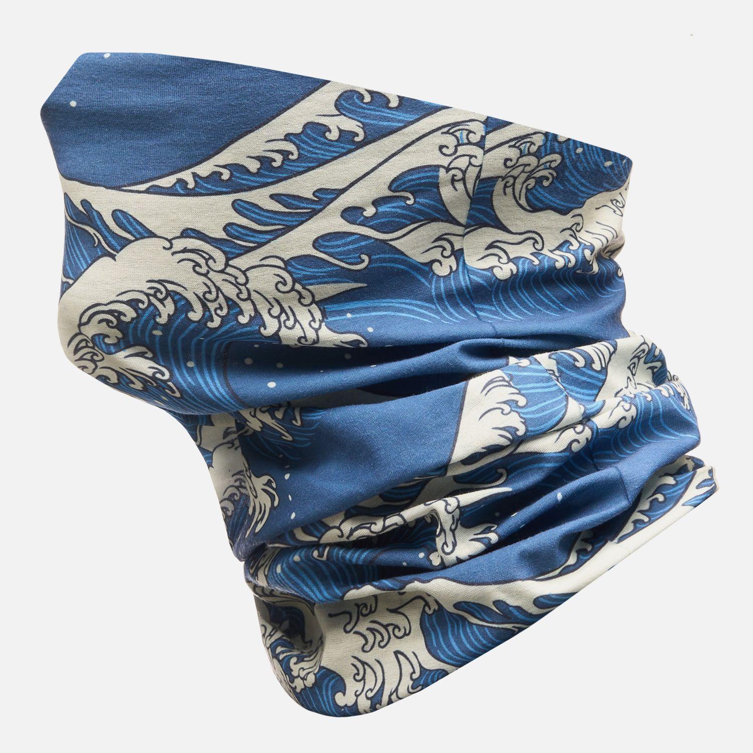 Bandana Mar Print Azul Haka Honu-0