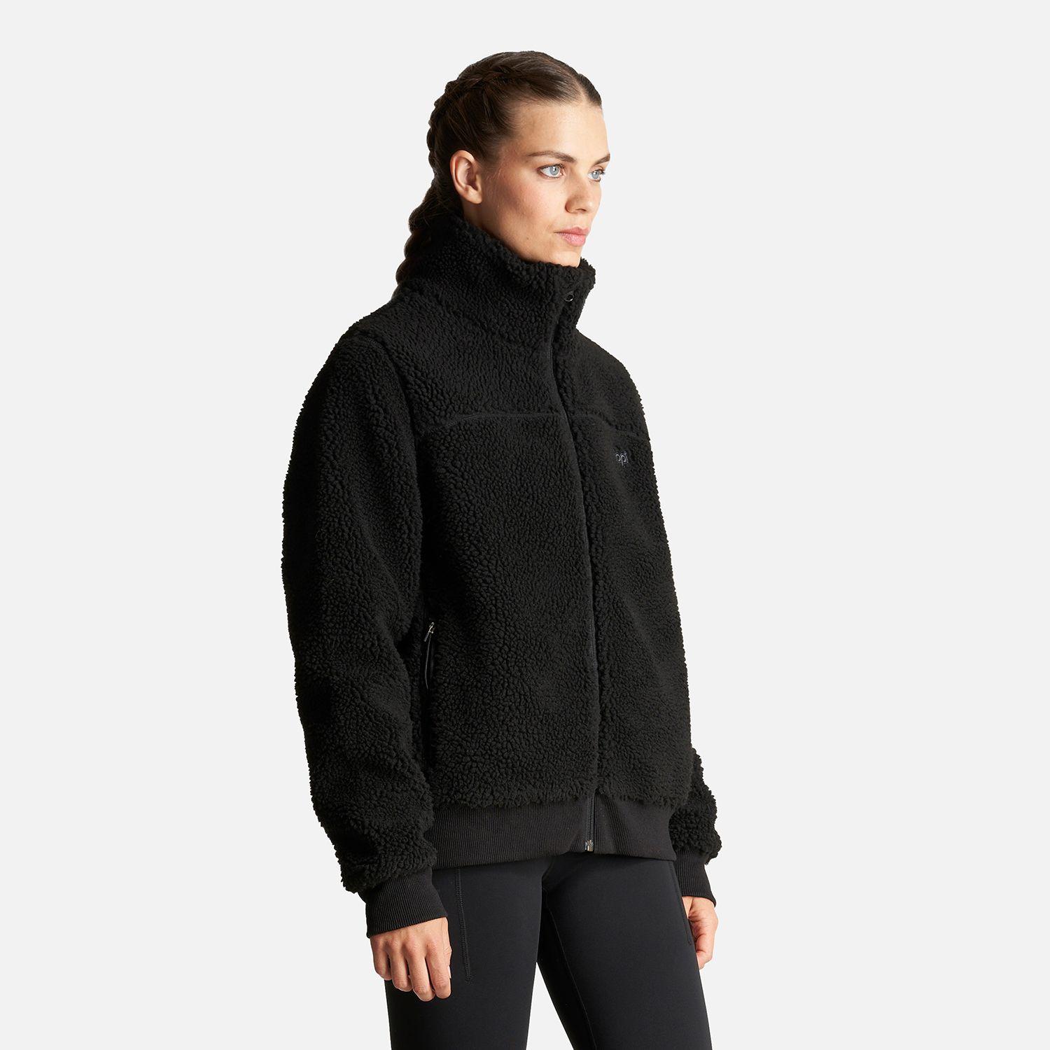 Chaqueta Mujer Glaciar Sherpa Pro Jacket Negro Lippi-2
