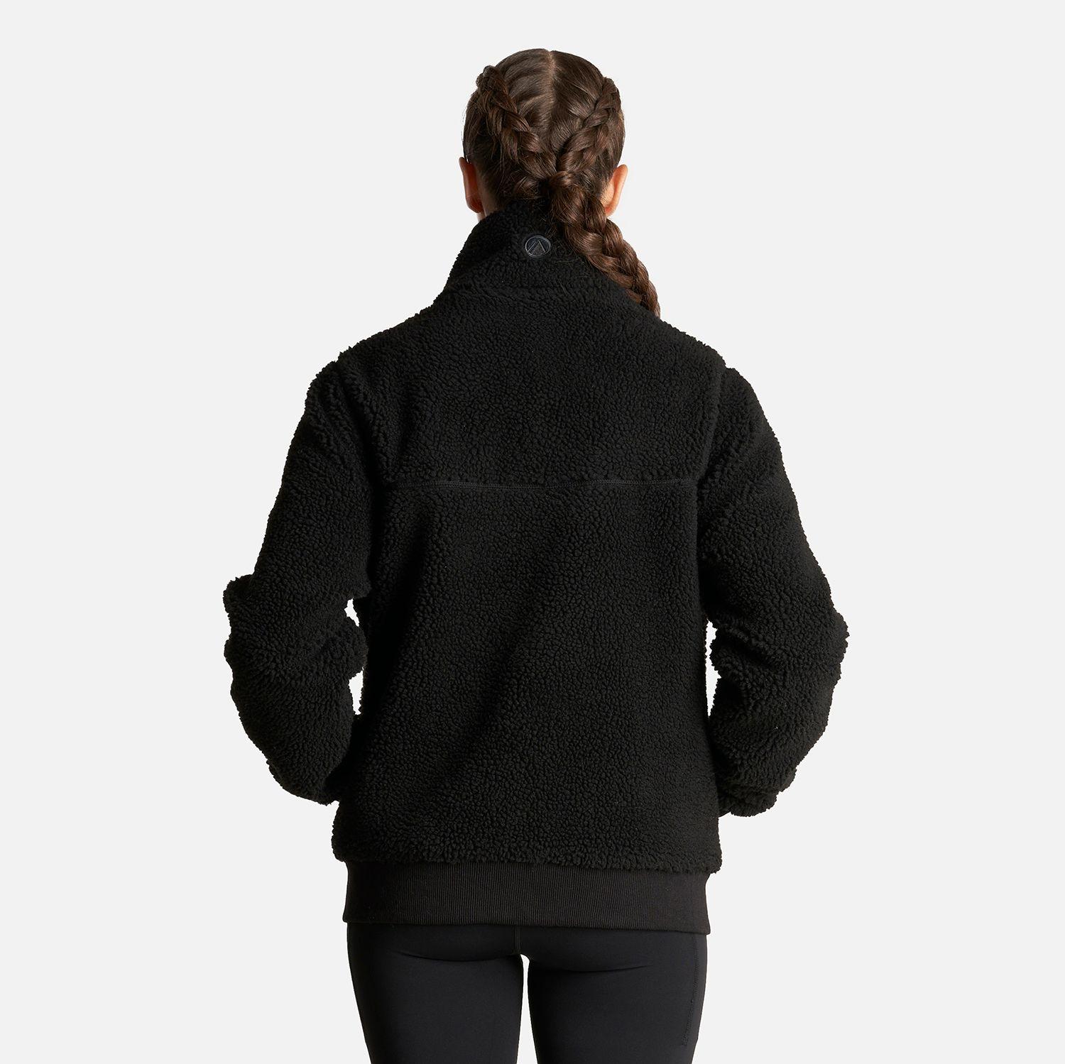 Chaqueta Mujer Glaciar Sherpa Pro Jacket Negro Lippi-3