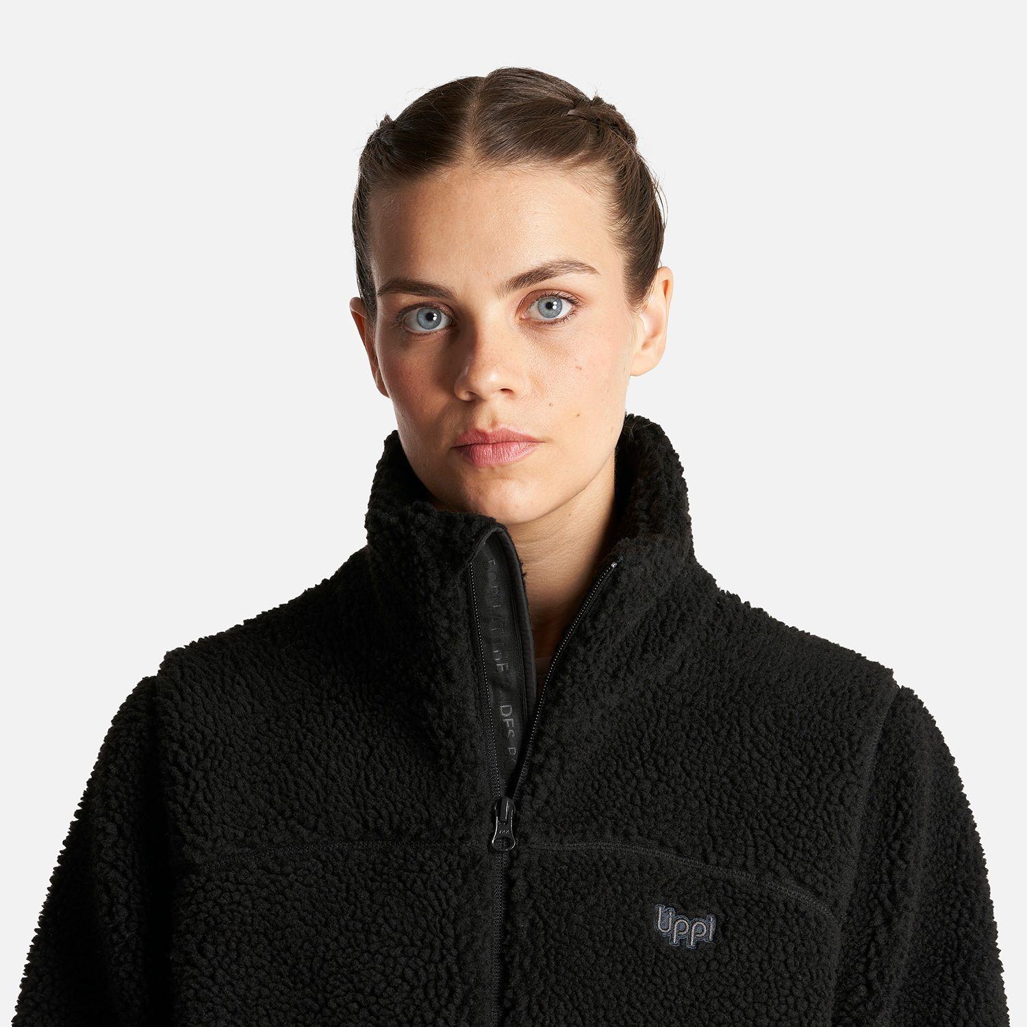 Chaqueta Mujer Glaciar Sherpa Pro Jacket Negro Lippi-4