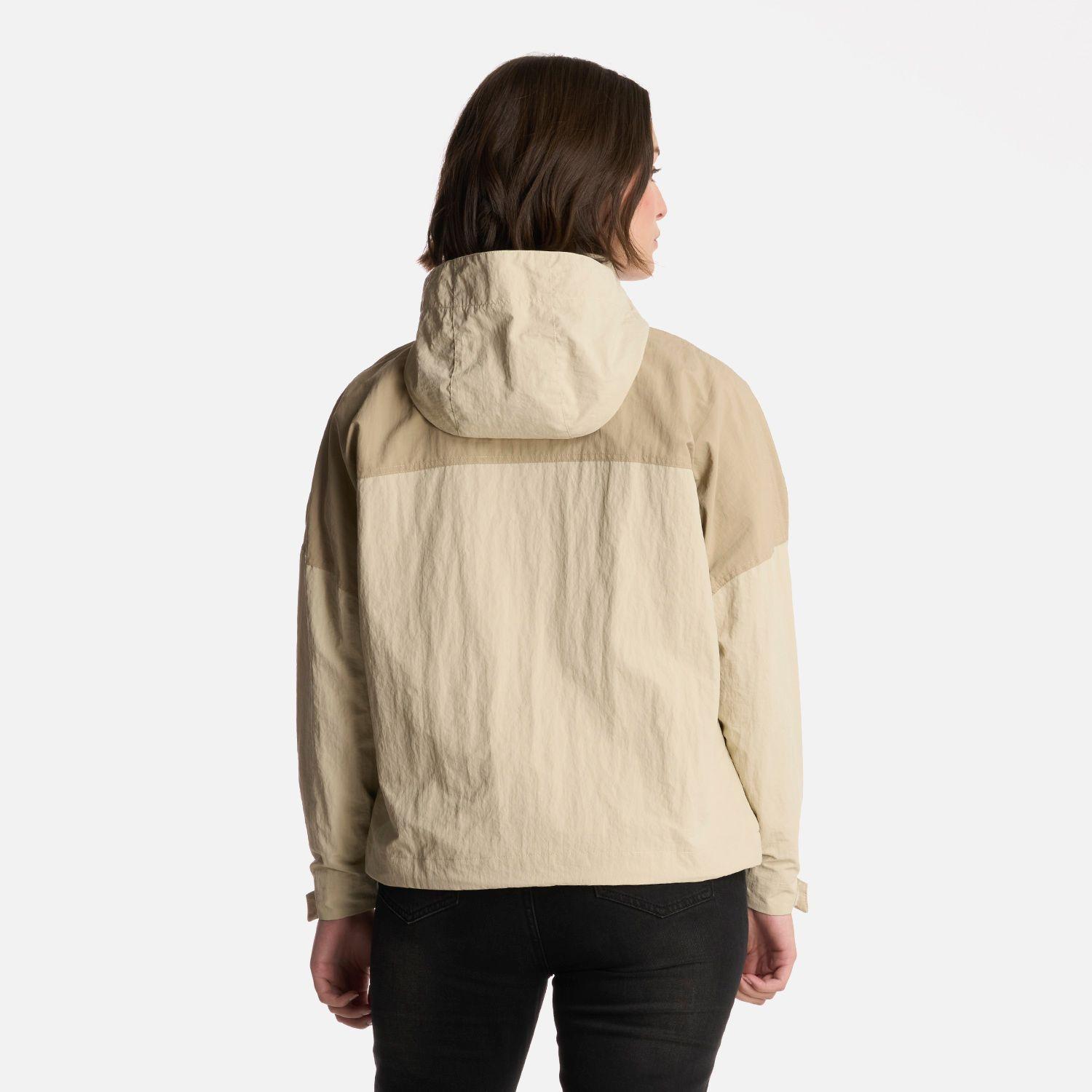 Chaqueta Mujer CityMe WindBreaker Hoody Jacket Taupe Lippi-2