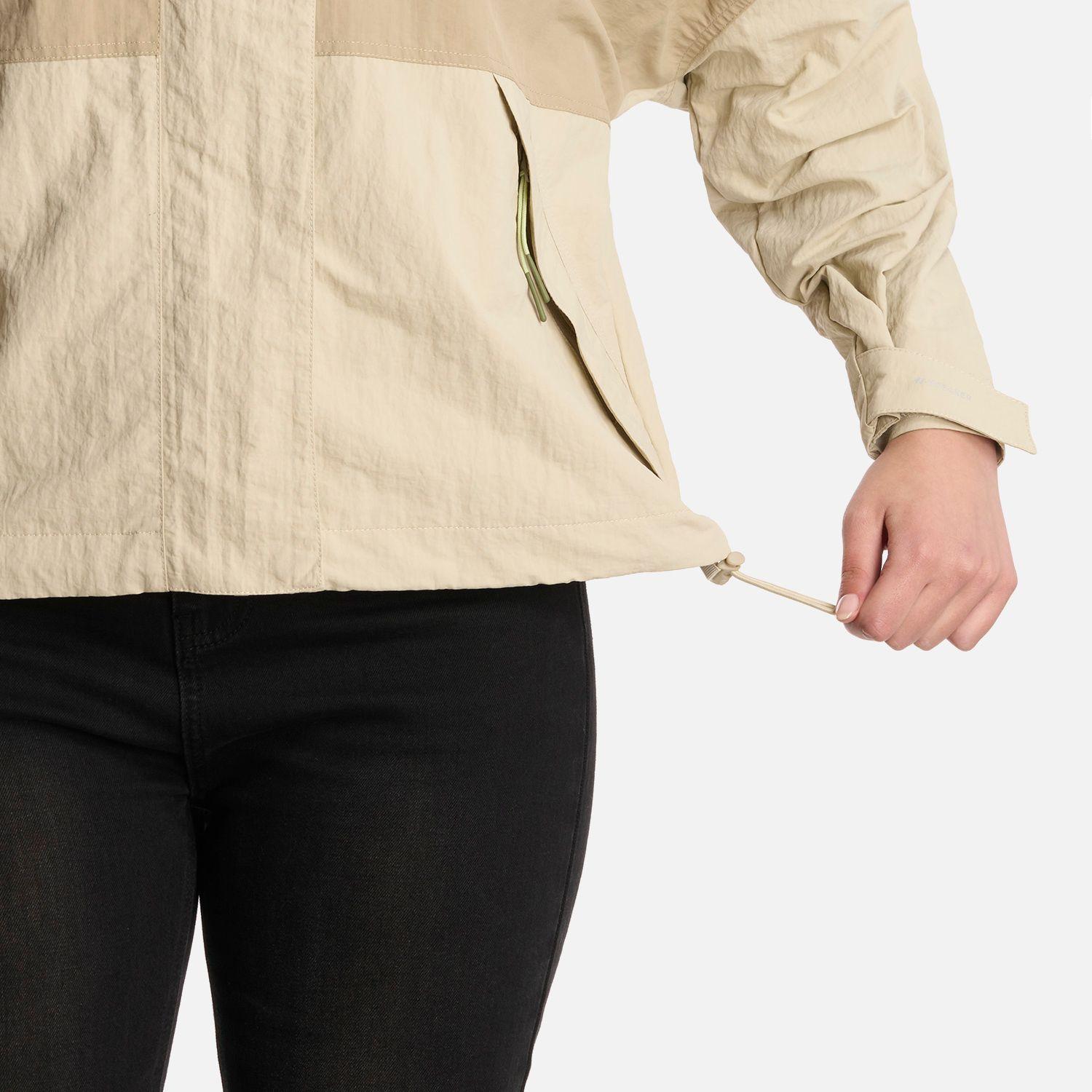 Chaqueta Mujer CityMe WindBreaker Hoody Jacket Taupe Lippi-5