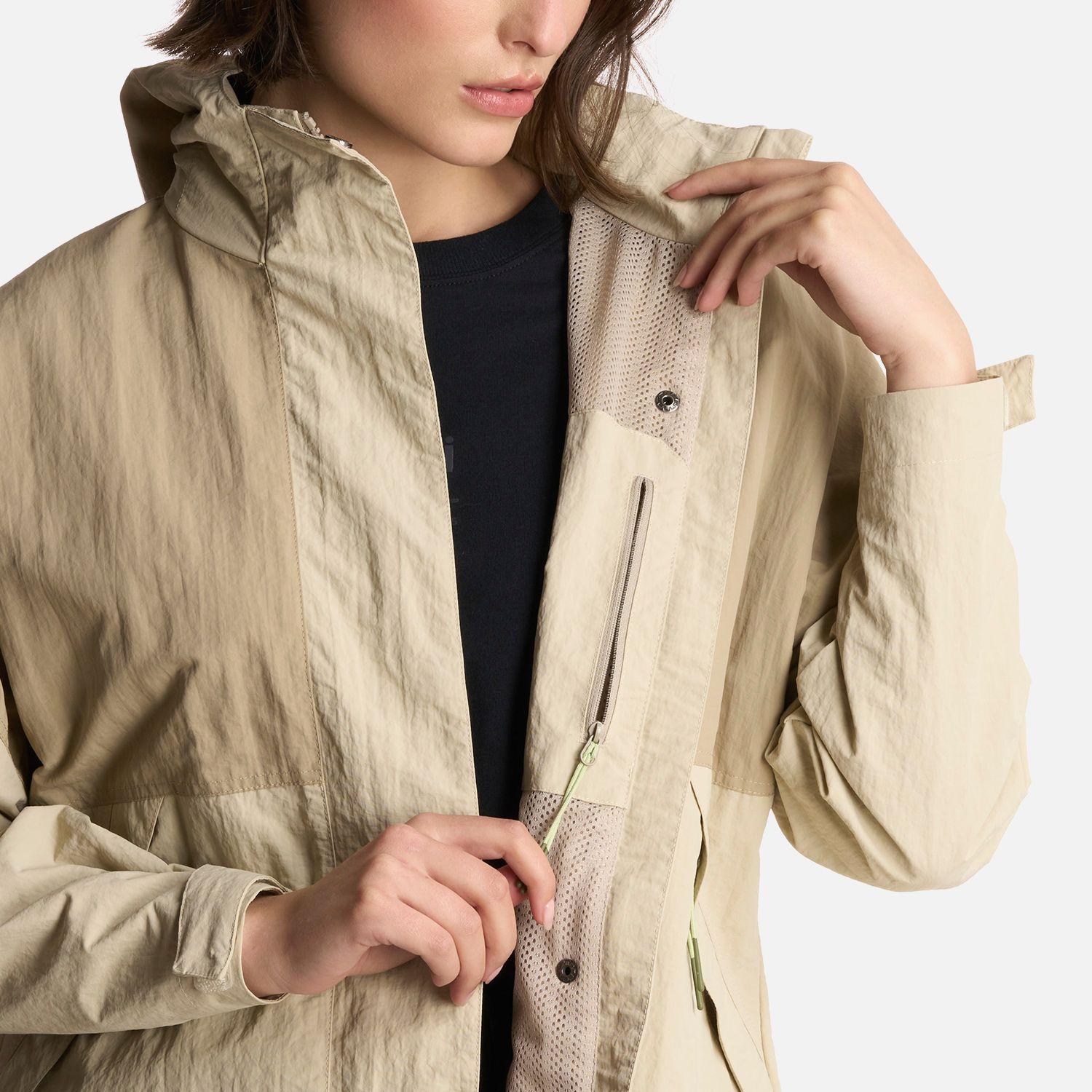 Chaqueta Mujer CityMe WindBreaker Hoody Jacket Taupe Lippi-6