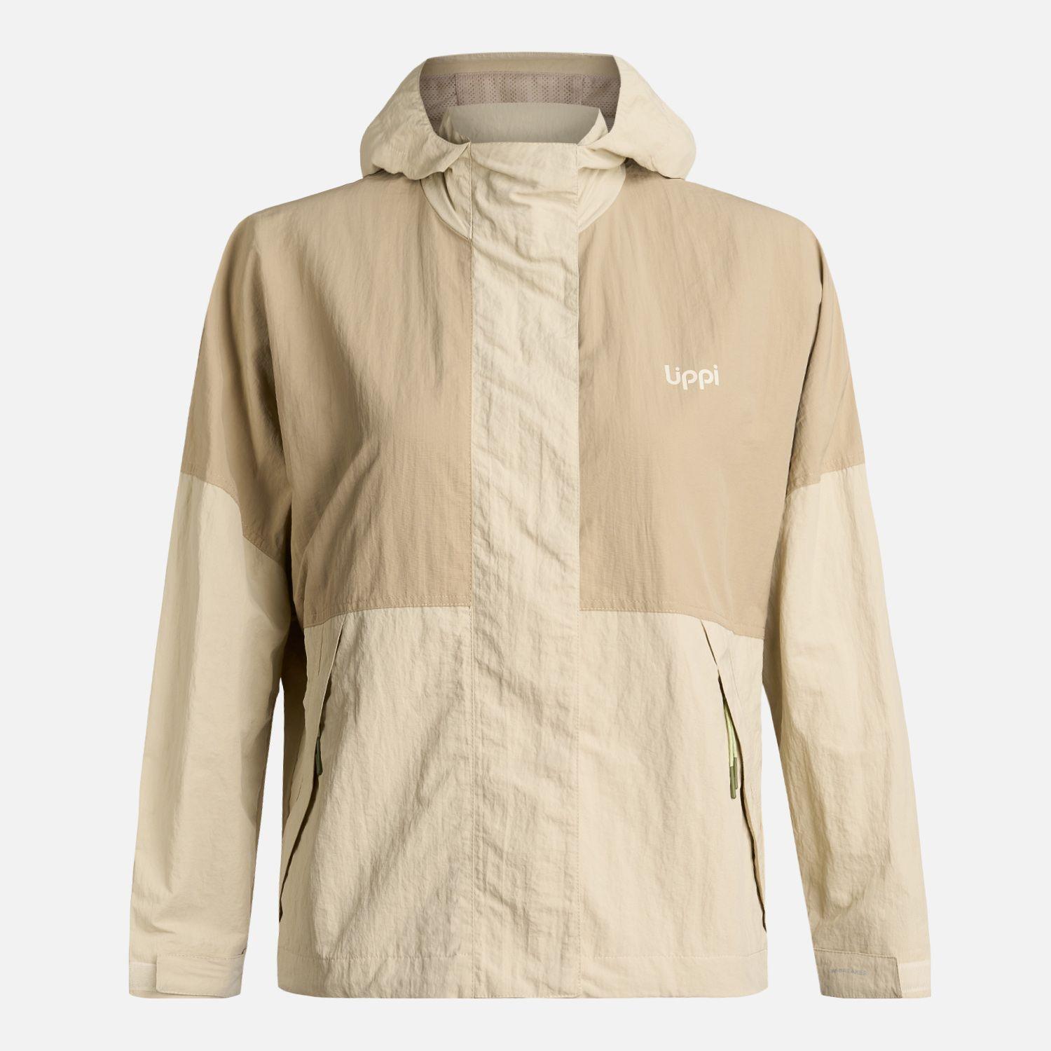 Chaqueta Mujer CityMe WindBreaker Hoody Jacket Taupe Lippi-8