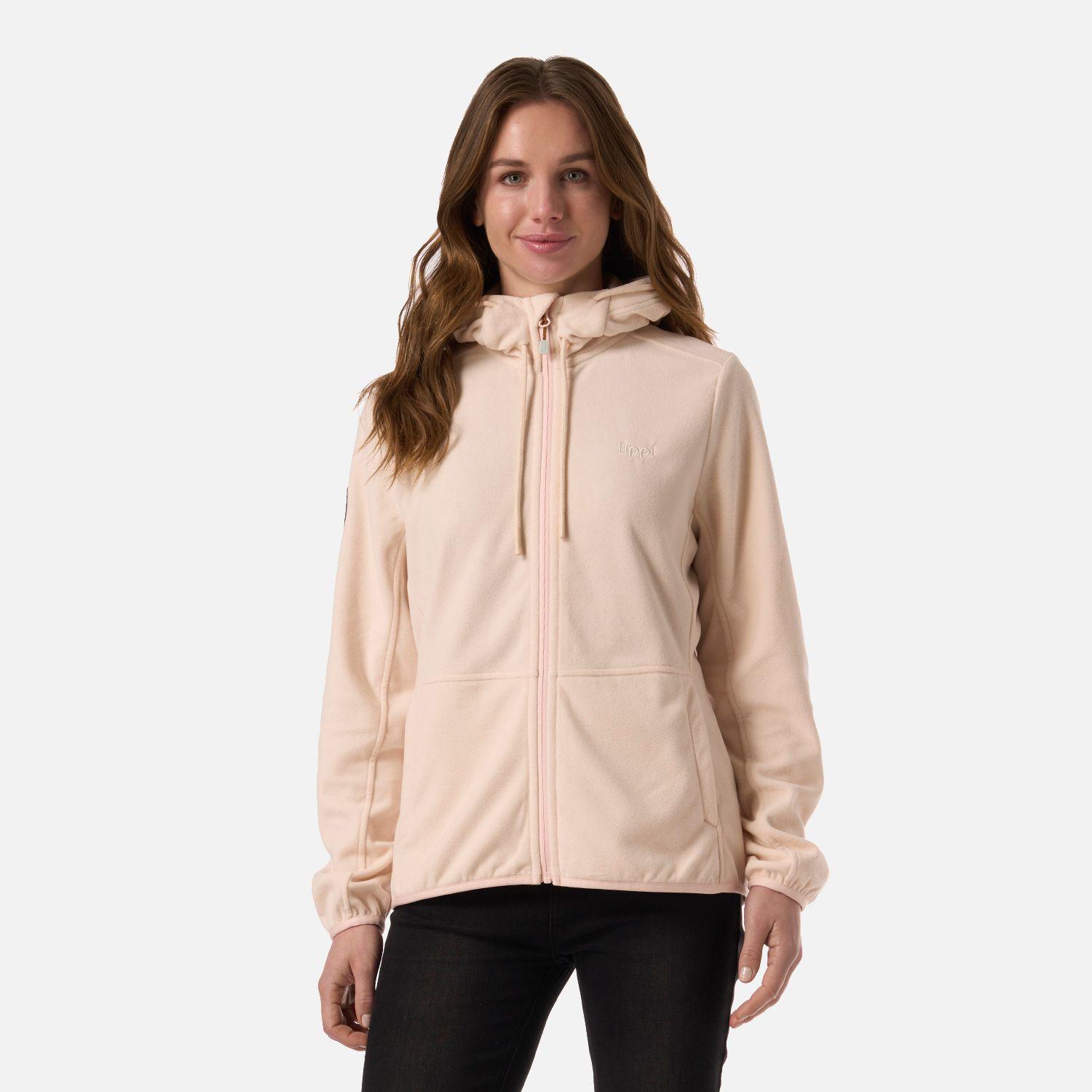 Polar Mujer Stripes Nano-F Full Zip Hoody Damasco Lippi V26-0
