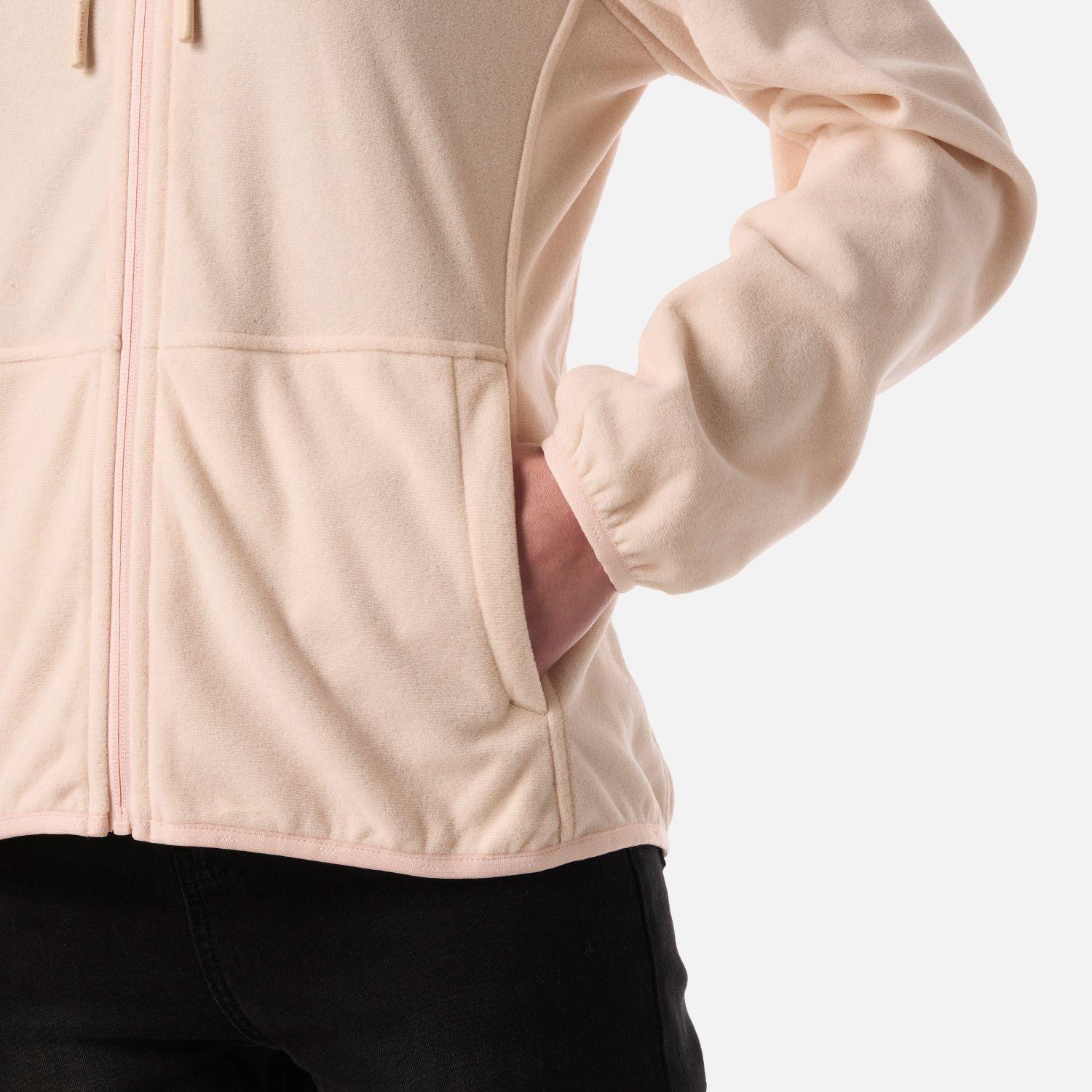 Polar Mujer Stripes Nano-F Full Zip Hoody Damasco Lippi V26-4
