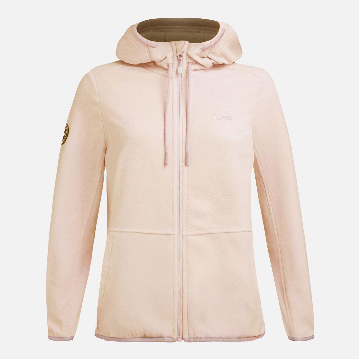 Polar Mujer Stripes Nano-F Full Zip Hoody Damasco Lippi V26-6