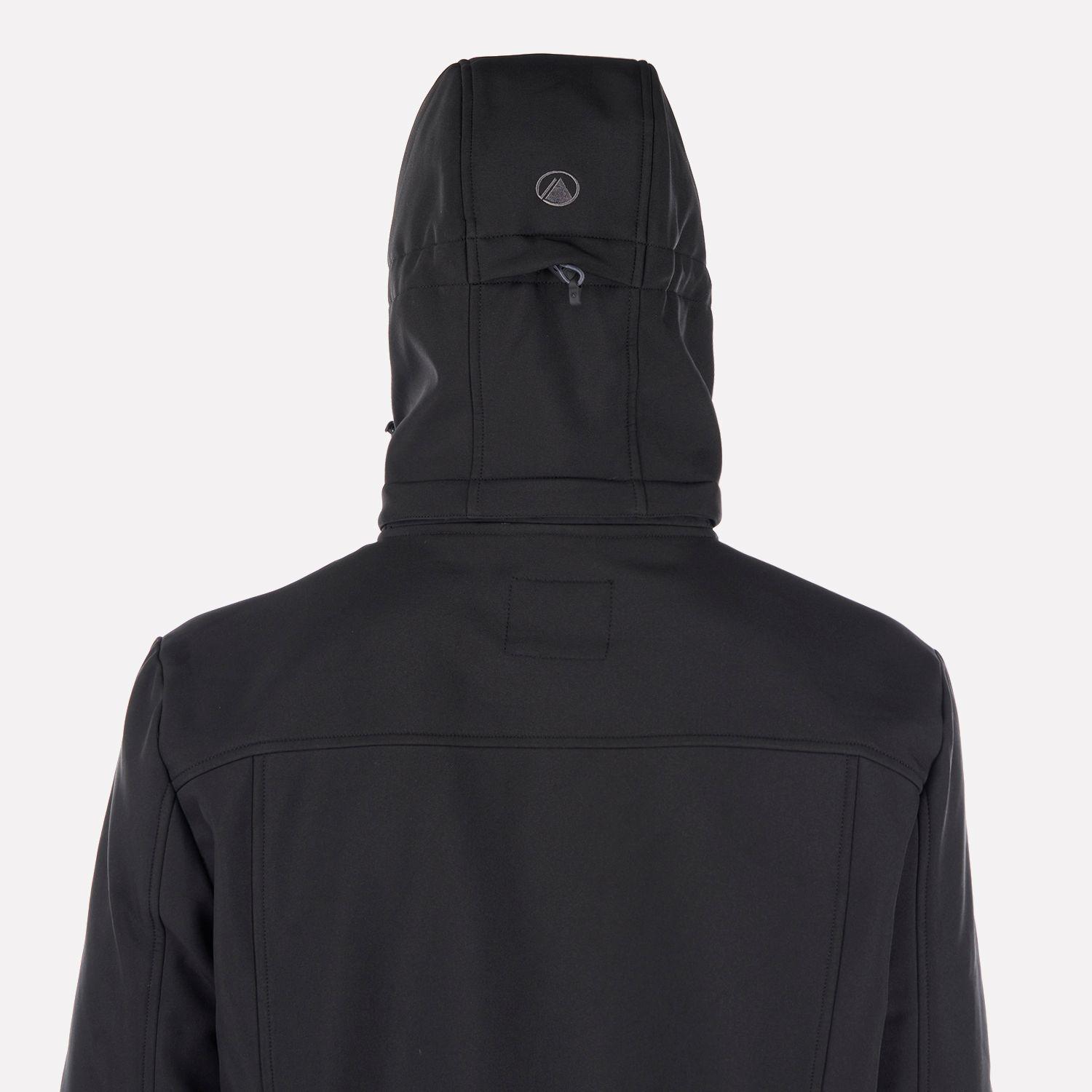 Chaqueta Hombre Macaya Softshell Hoody Jacket Negro Lippi 23-5