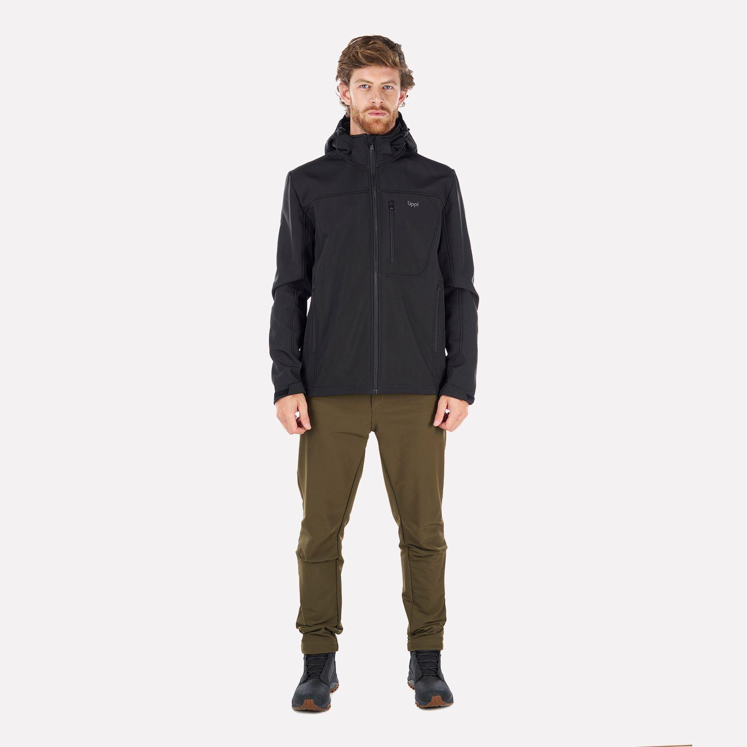 Chaqueta Hombre Macaya Softshell Hoody Jacket Negro Lippi 23-7