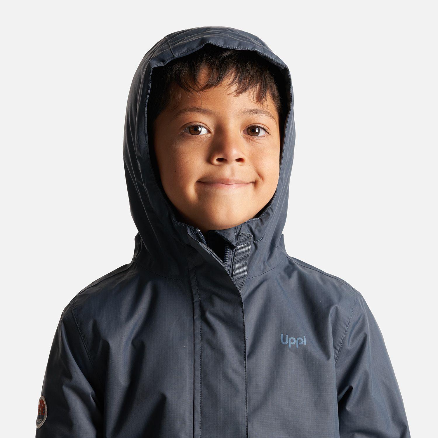 Chaqueta Niño Cold Place B-Dry Hoody Jacket Azul Piedra Lippi I23-4