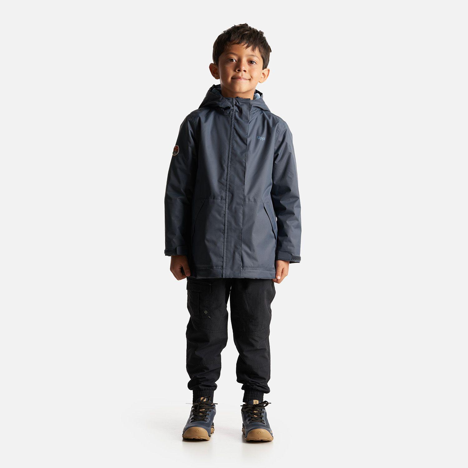 Chaqueta Niño Cold Place B-Dry Hoody Jacket Azul Piedra Lippi I23-6