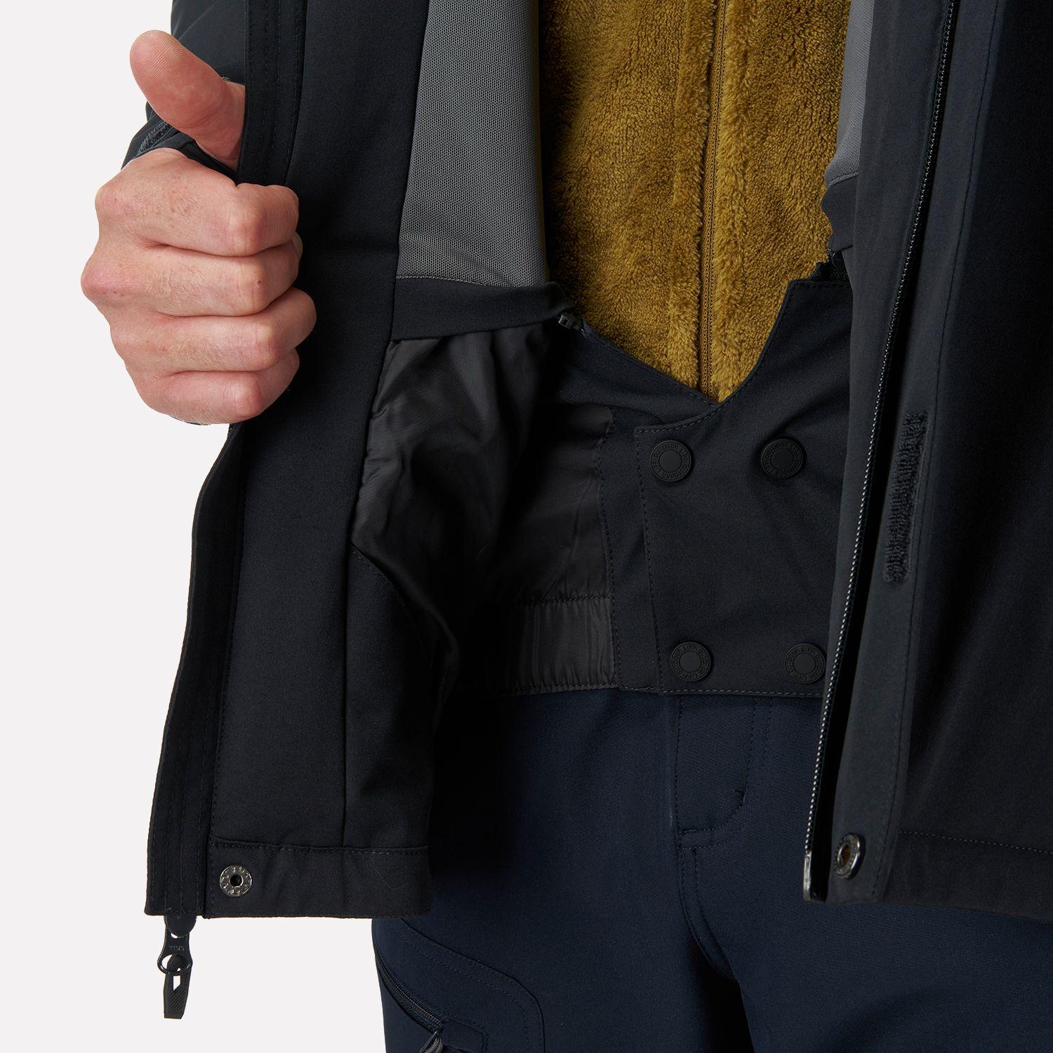 Chaqueta Hombre Andes B-Dry Hoody Jacket Negro Lippi I22-3