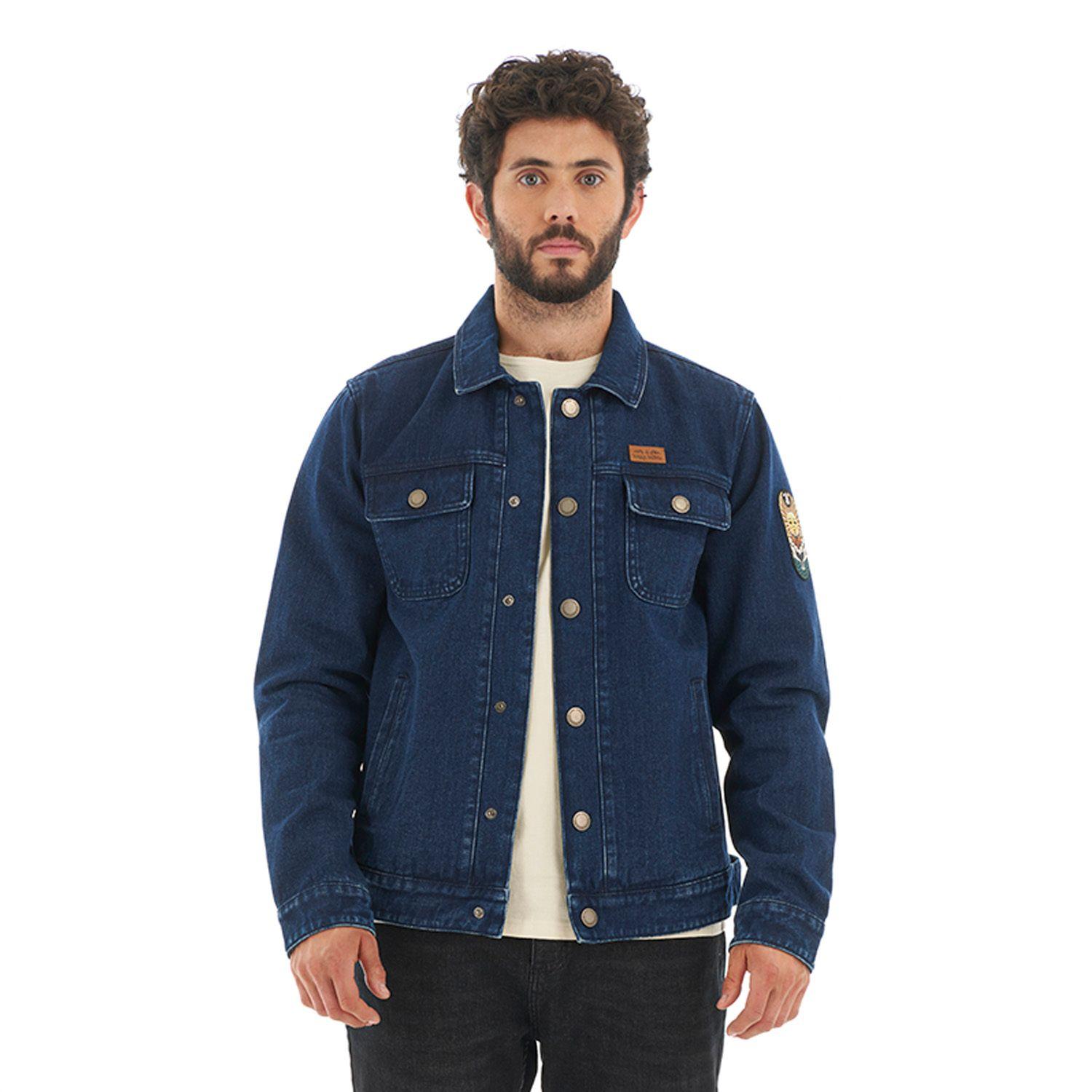 Chaqueta Hombre James Jeans Azul Haka Honu V22-1