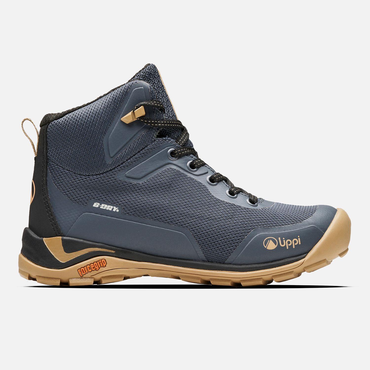 Botín Niño  Intense Hike Kids Mid Azul Noche Taupe Lippi TT23-0