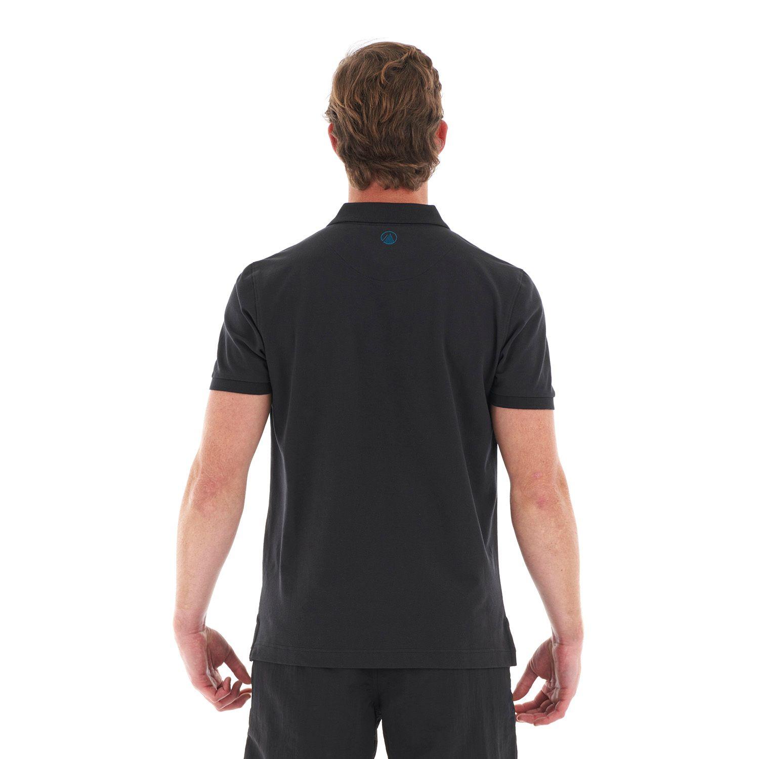 Polera Hombre First Class Elastic Polo Negro Lippi V23-5