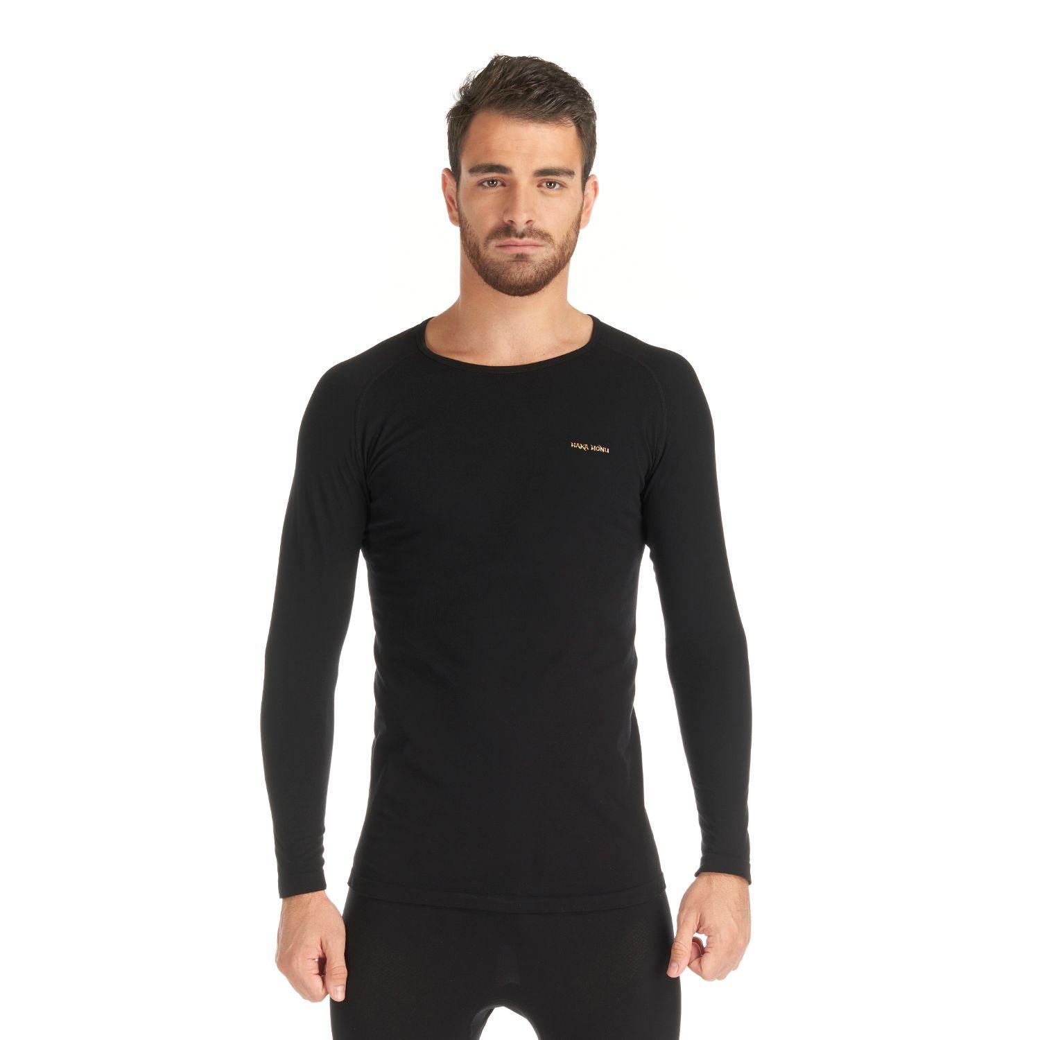 Primera Capa Hombre Puma Austral Top Negro Haka Honu V25-0