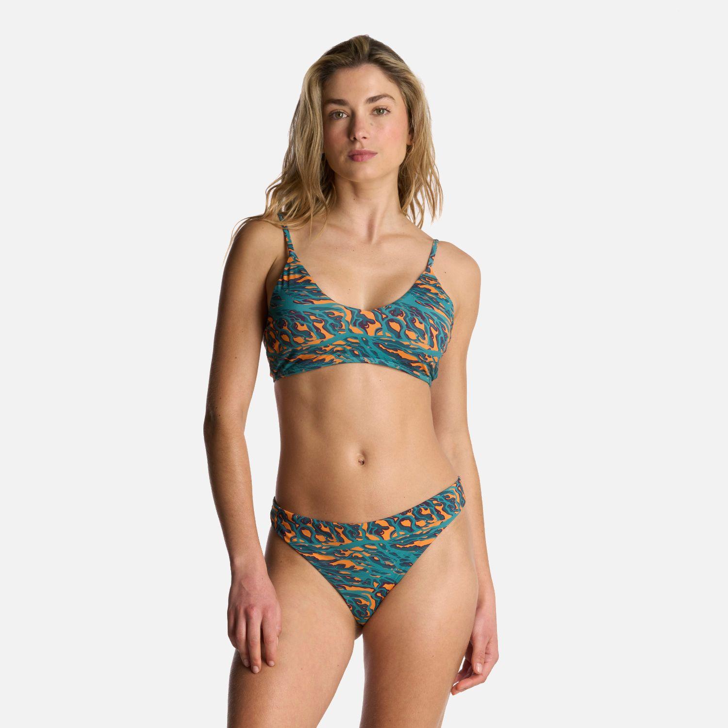 Traje de Baño Mujer Tuga Print Turquesa Haka Honu V26-0