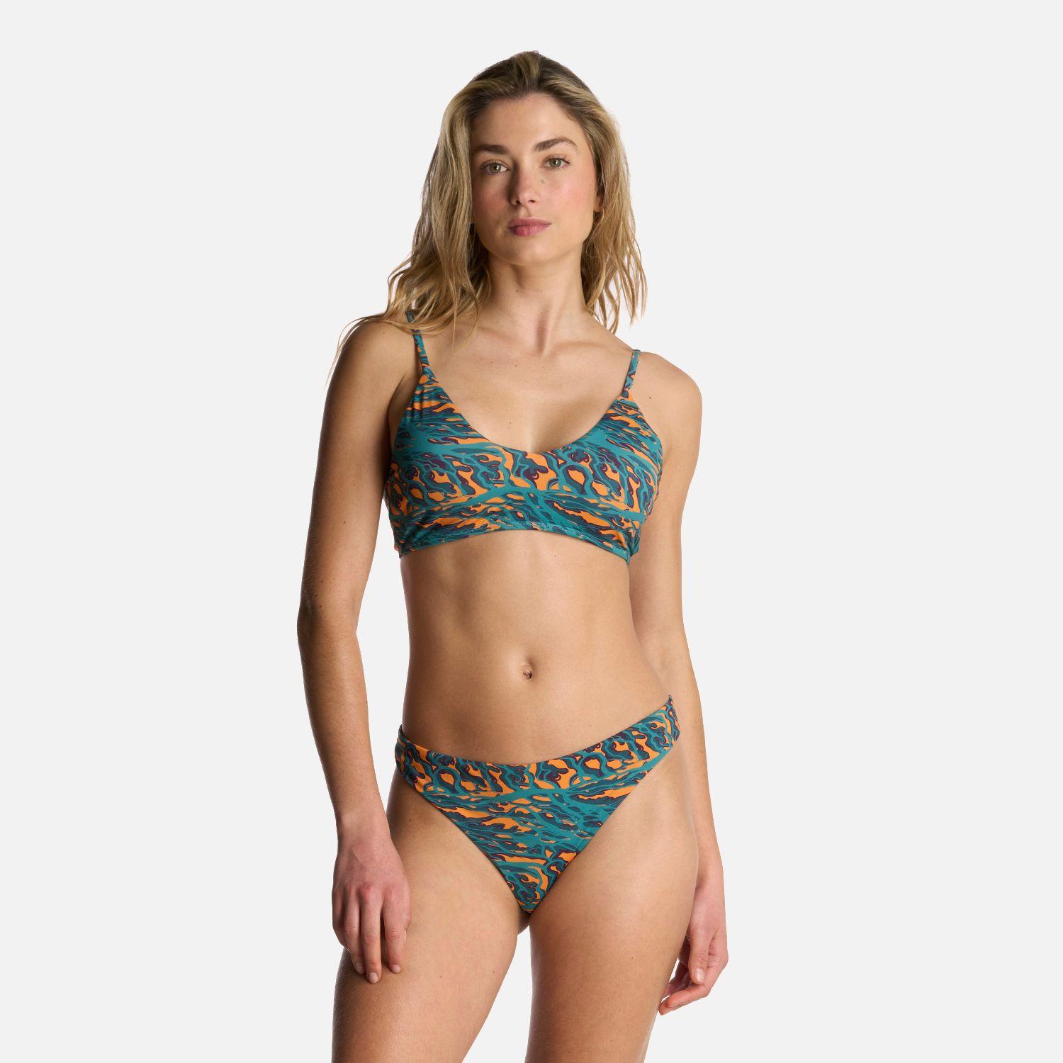 Traje de Baño Mujer Tuga Print Turquesa Haka Honu-0