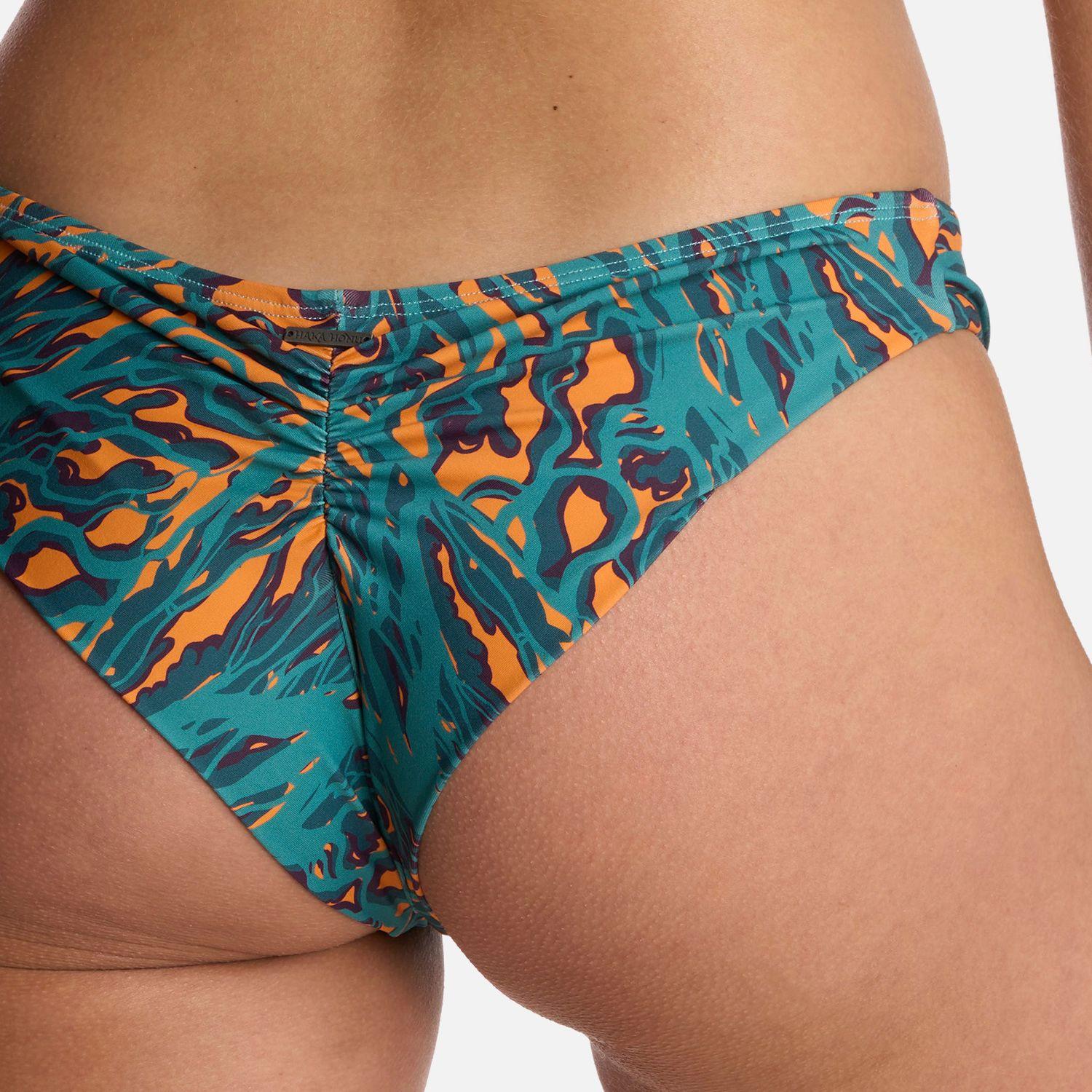 Traje de Baño Mujer Tuga Print Turquesa Haka Honu-4