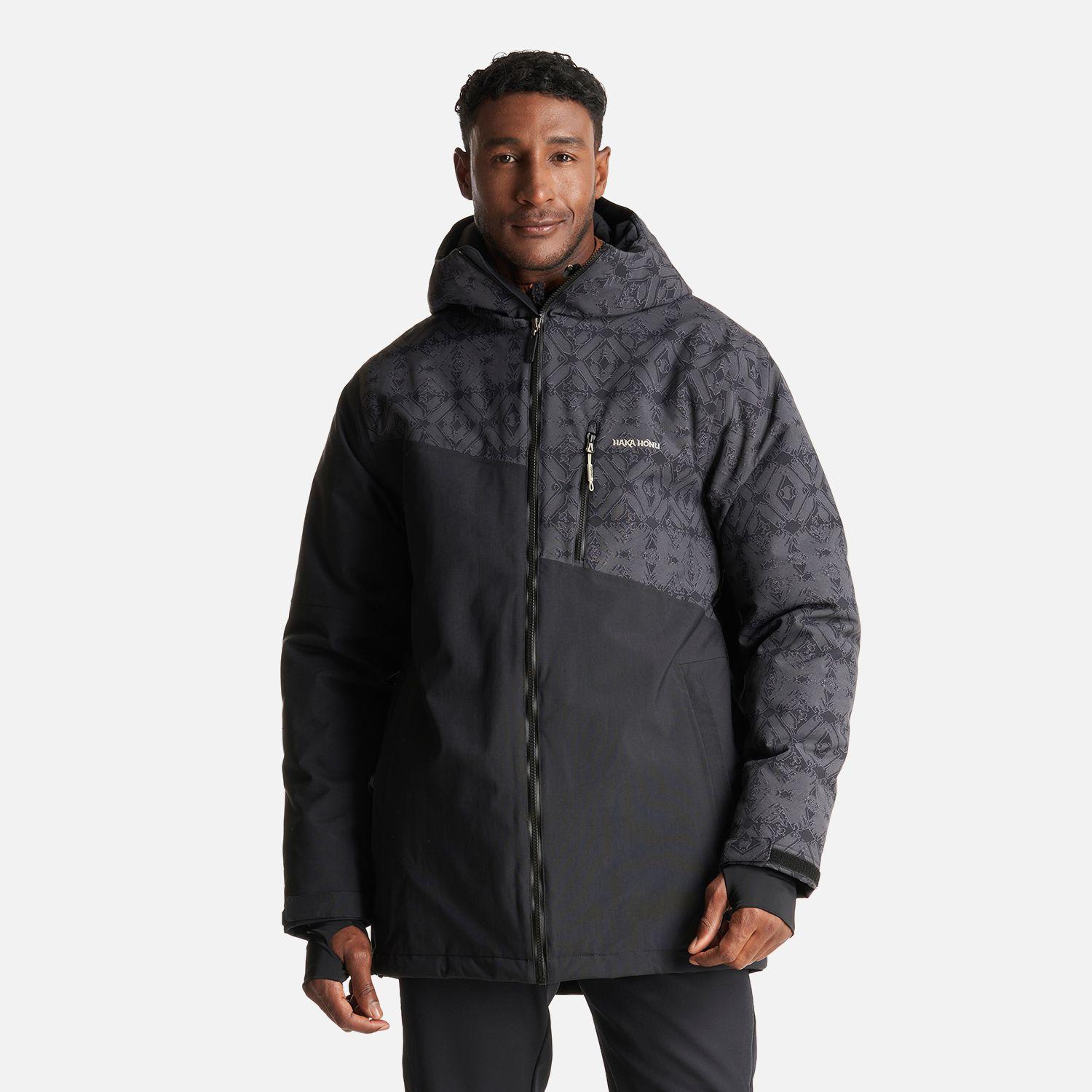 Chaqueta Hombre Yeti Negro Haka Honu-1