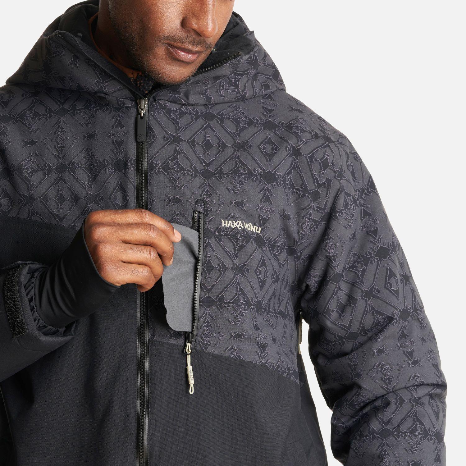 Chaqueta Hombre Yeti Negro Haka Honu-6