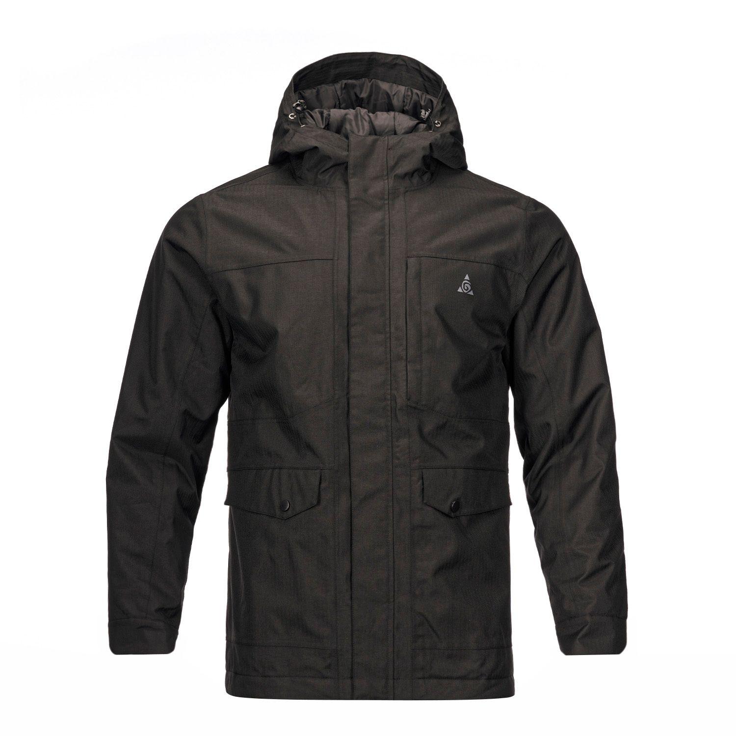 Chaqueta Hombre Oasis Negro Geography-0