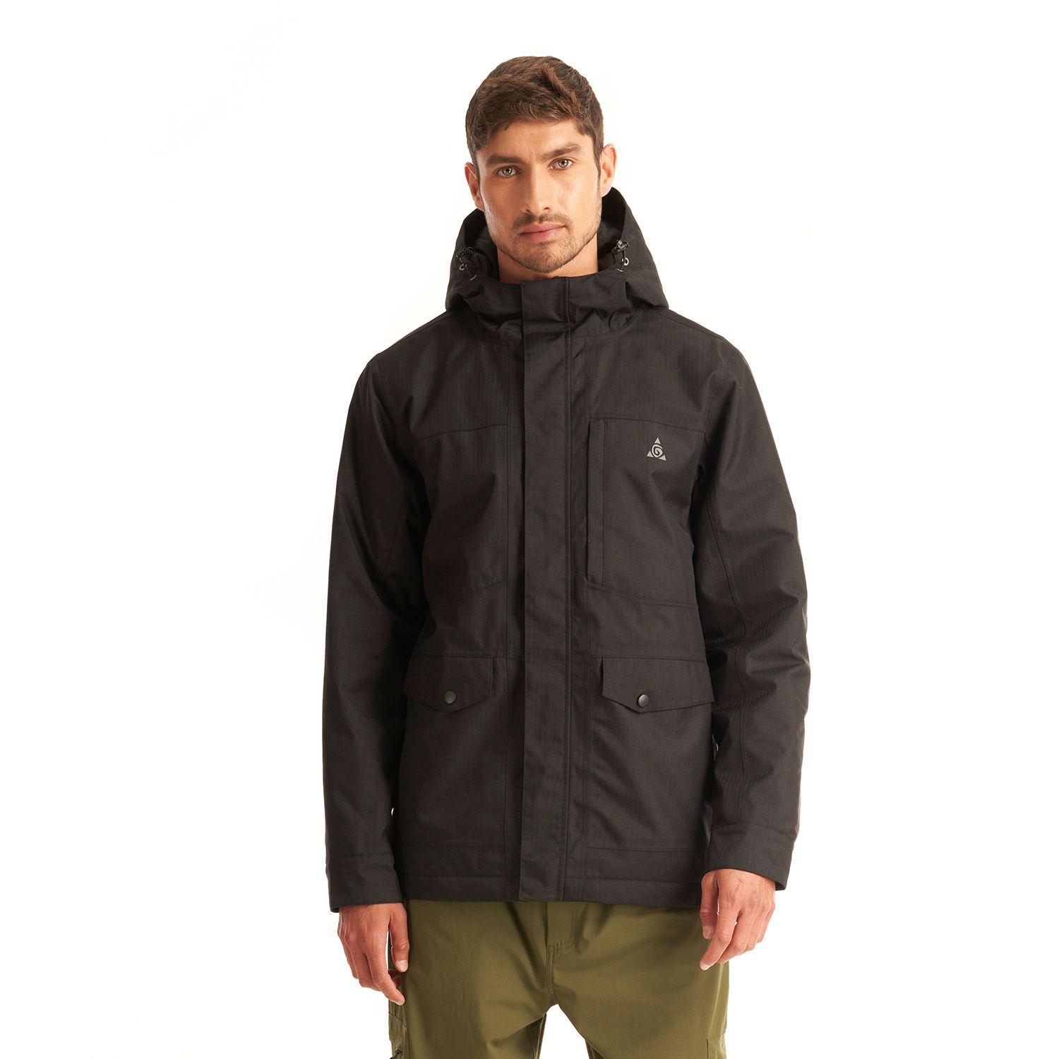 Chaqueta Hombre Oasis Negro Geography-1