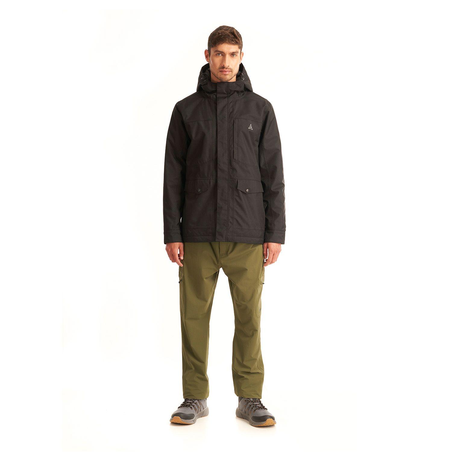 Chaqueta Hombre Oasis Negro Geography-5