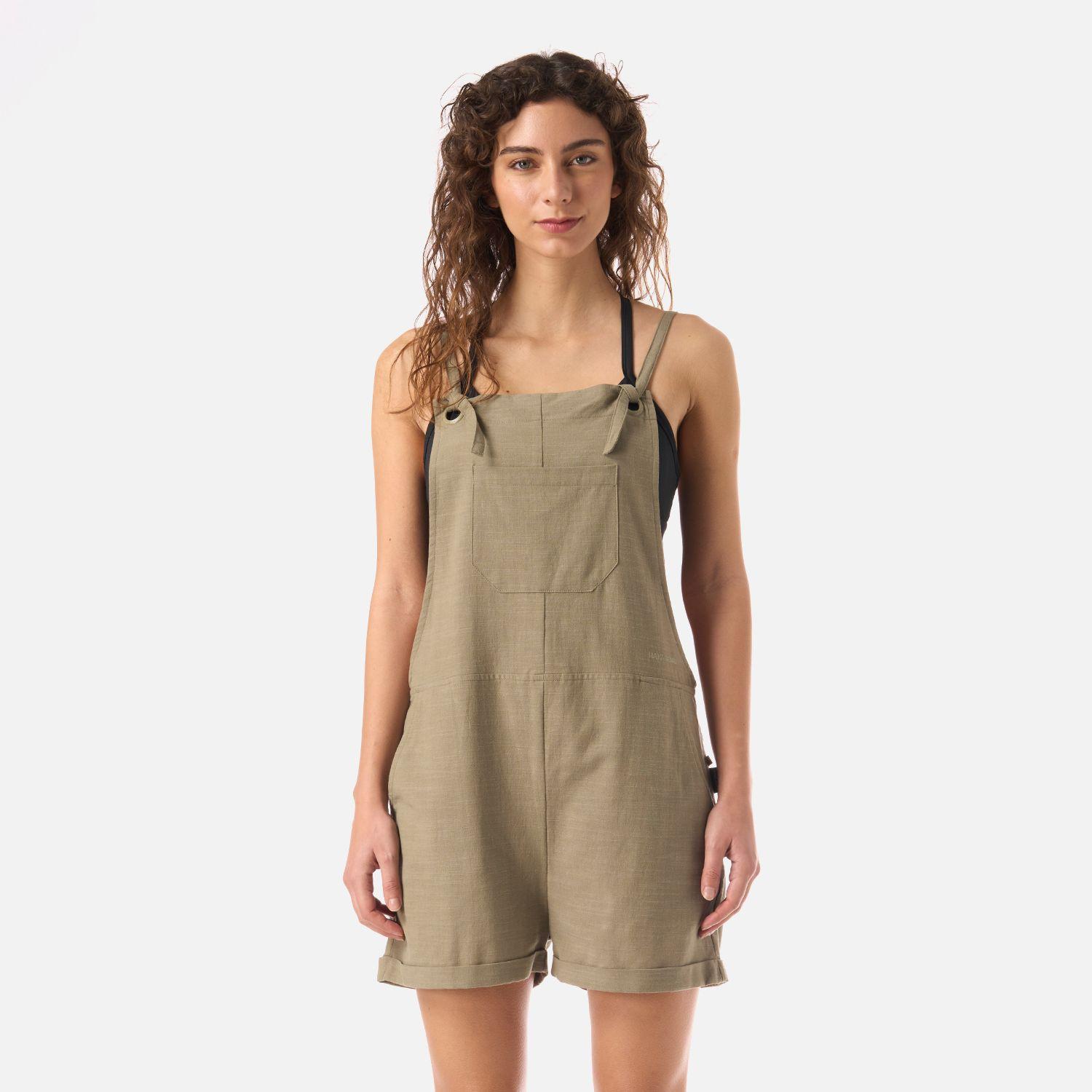 Jardinera Mujer Cultivadora Corta Verde Oliva Haka Honu V26-0