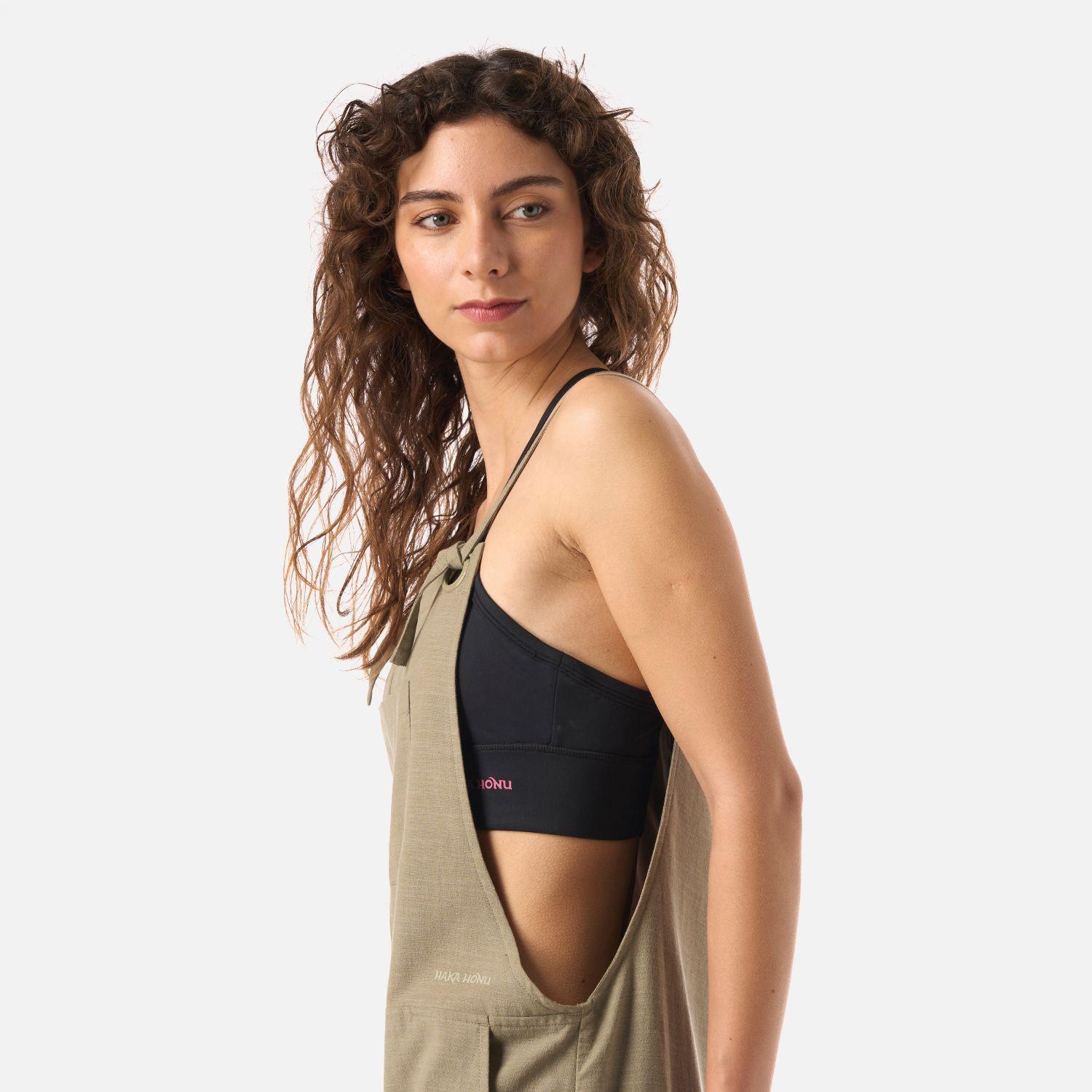 Jardinera Mujer Cultivadora Corta Verde Oliva Haka Honu V26-4